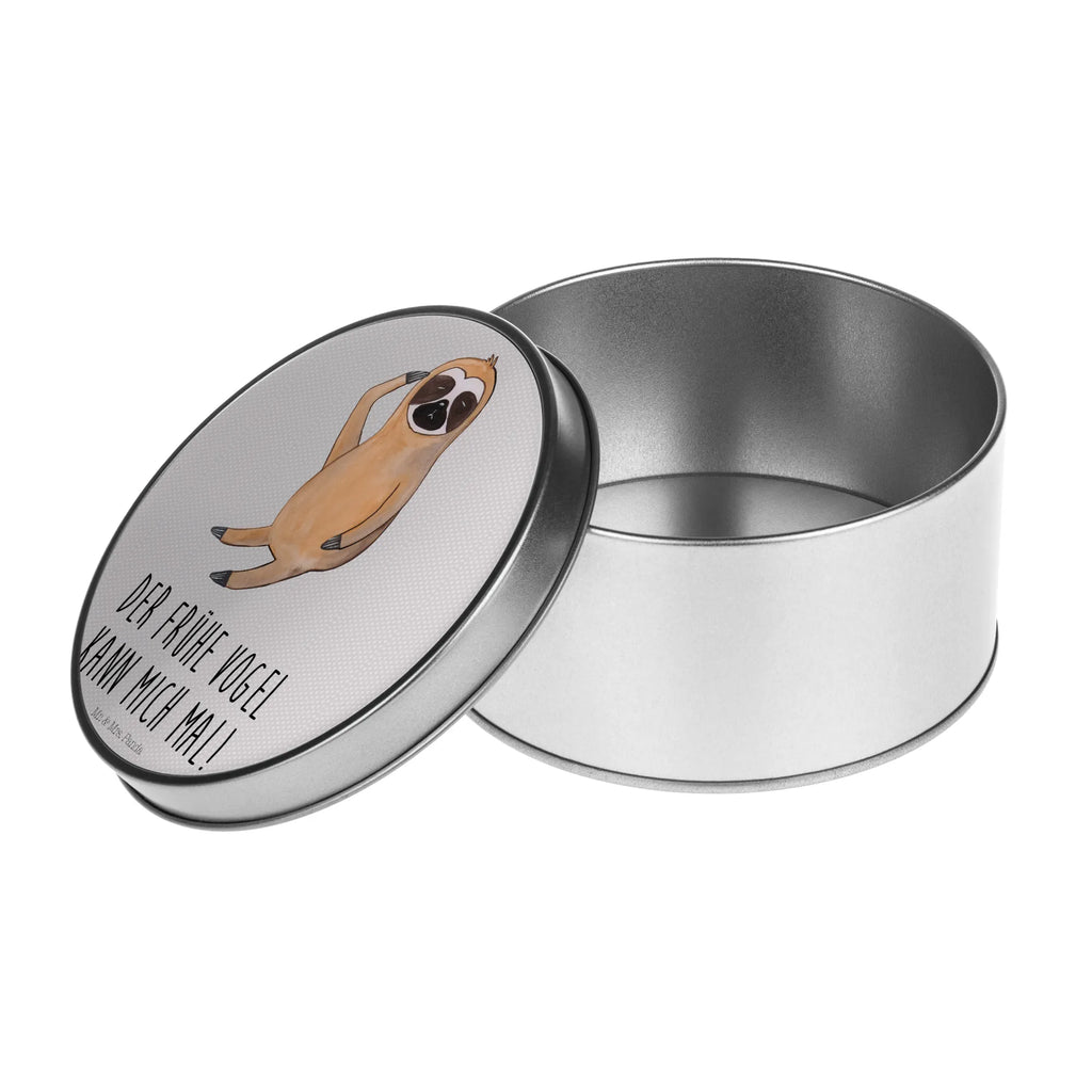 Blechdose rund Faultier Vogel runddosen, Metallbox, gebäckdosen, Aufbewahrungsbox, runde blechdosen, plätzchendose, Aufbewahrungsdosen, Blechdose, runde keksdosen, Vorratsdose, metalldosen, Aufbewahrungsdose, runddose, Runde Dose, Dose, keksdosen, runde dosen, Keksdose, plätzchendosen, gebäckdose, Vorratsdosen, Runde Blechdose, geschenkdosen, runde keksdose, Metalldose, Blechdose Rund, Metalldose Rund, Geschenkdose, blechdosen, metallboxen, dosen, Faultier, Faultier Geschenk, Faultier Deko, Frühaufsteher, Früher Vogel, Morgenmuffel, faul, Lieblingstier, Faultiere, Spinner, Faultierwelt, Vogel, Der Frühe Vogel