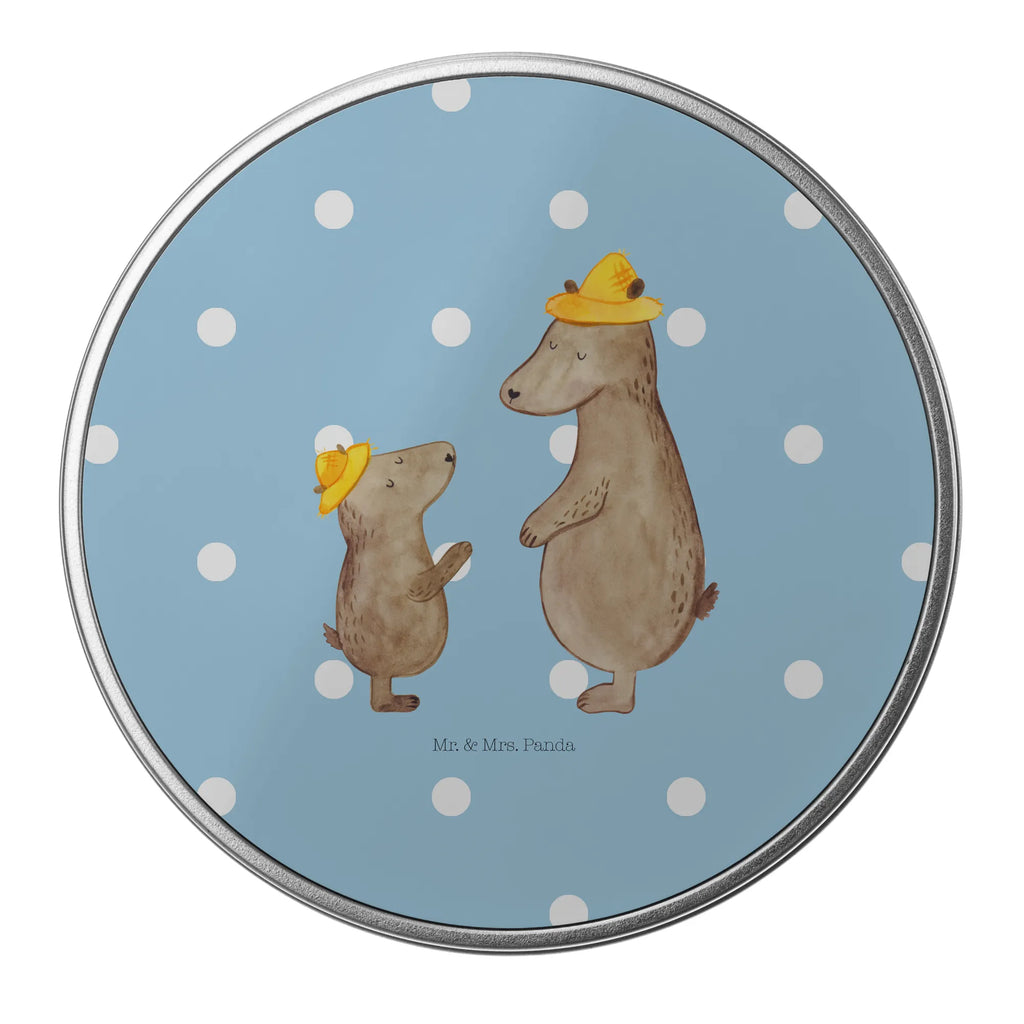 okrągła puszka z blachy Niedźwiedzie z kapeluszami runde blechdosen, Blechdose, runddosen, Vorratsdosen, keksdosen, geschenkdosen, dosen, Runde Blechdose, runddose, gebäckdose, Vorratsdose, Dose, Geschenkdose, Keksdose, metallboxen, Metalldose, Aufbewahrungsdosen, runde keksdosen, Runde Dose, blechdosen, Metalldose Rund, plätzchendosen, Metallbox, metalldosen, gebäckdosen, plätzchendose, Aufbewahrungsbox, Blechdose Rund, runde keksdose, runde dosen, Aufbewahrungsdose, Muttertag, Vatertag, Mama, Papa, Oma, Opa, Familie, Schwester, Bruder, Lieblingsmensch, Vorbild, Kind, Daddy, Dad, Söhne, Bär, Kinder, Sohn, Vater-Sohn, Family, Bären, Papi, Paps, Vater