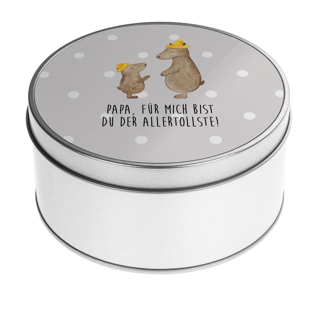 okrągła puszka z blachy Niedźwiedzie z kapeluszami runde blechdosen, Blechdose, runddosen, Vorratsdosen, keksdosen, geschenkdosen, dosen, Runde Blechdose, runddose, gebäckdose, Vorratsdose, Dose, Geschenkdose, Keksdose, metallboxen, Metalldose, Aufbewahrungsdosen, runde keksdosen, Runde Dose, blechdosen, Metalldose Rund, plätzchendosen, Metallbox, metalldosen, gebäckdosen, plätzchendose, Aufbewahrungsbox, Blechdose Rund, runde keksdose, runde dosen, Aufbewahrungsdose, Muttertag, Vatertag, Mama, Papa, Oma, Opa, Familie, Schwester, Bruder, Lieblingsmensch, Vorbild, Kind, Daddy, Dad, Söhne, Bär, Kinder, Sohn, Vater-Sohn, Family, Bären, Papi, Paps, Vater