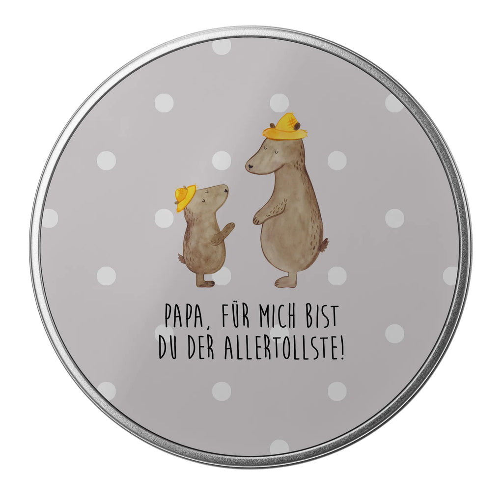 okrągła puszka z blachy Niedźwiedzie z kapeluszami runde blechdosen, Blechdose, runddosen, Vorratsdosen, keksdosen, geschenkdosen, dosen, Runde Blechdose, runddose, gebäckdose, Vorratsdose, Dose, Geschenkdose, Keksdose, metallboxen, Metalldose, Aufbewahrungsdosen, runde keksdosen, Runde Dose, blechdosen, Metalldose Rund, plätzchendosen, Metallbox, metalldosen, gebäckdosen, plätzchendose, Aufbewahrungsbox, Blechdose Rund, runde keksdose, runde dosen, Aufbewahrungsdose, Muttertag, Vatertag, Mama, Papa, Oma, Opa, Familie, Schwester, Bruder, Lieblingsmensch, Vorbild, Kind, Daddy, Dad, Söhne, Bär, Kinder, Sohn, Vater-Sohn, Family, Bären, Papi, Paps, Vater