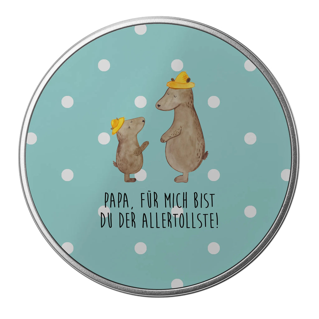 okrągła puszka z blachy Niedźwiedzie z kapeluszami runde blechdosen, Blechdose, runddosen, Vorratsdosen, keksdosen, geschenkdosen, dosen, Runde Blechdose, runddose, gebäckdose, Vorratsdose, Dose, Geschenkdose, Keksdose, metallboxen, Metalldose, Aufbewahrungsdosen, runde keksdosen, Runde Dose, blechdosen, Metalldose Rund, plätzchendosen, Metallbox, metalldosen, gebäckdosen, plätzchendose, Aufbewahrungsbox, Blechdose Rund, runde keksdose, runde dosen, Aufbewahrungsdose, Muttertag, Vatertag, Mama, Papa, Oma, Opa, Familie, Schwester, Bruder, Lieblingsmensch, Vorbild, Kind, Daddy, Dad, Söhne, Bär, Kinder, Sohn, Vater-Sohn, Family, Bären, Papi, Paps, Vater