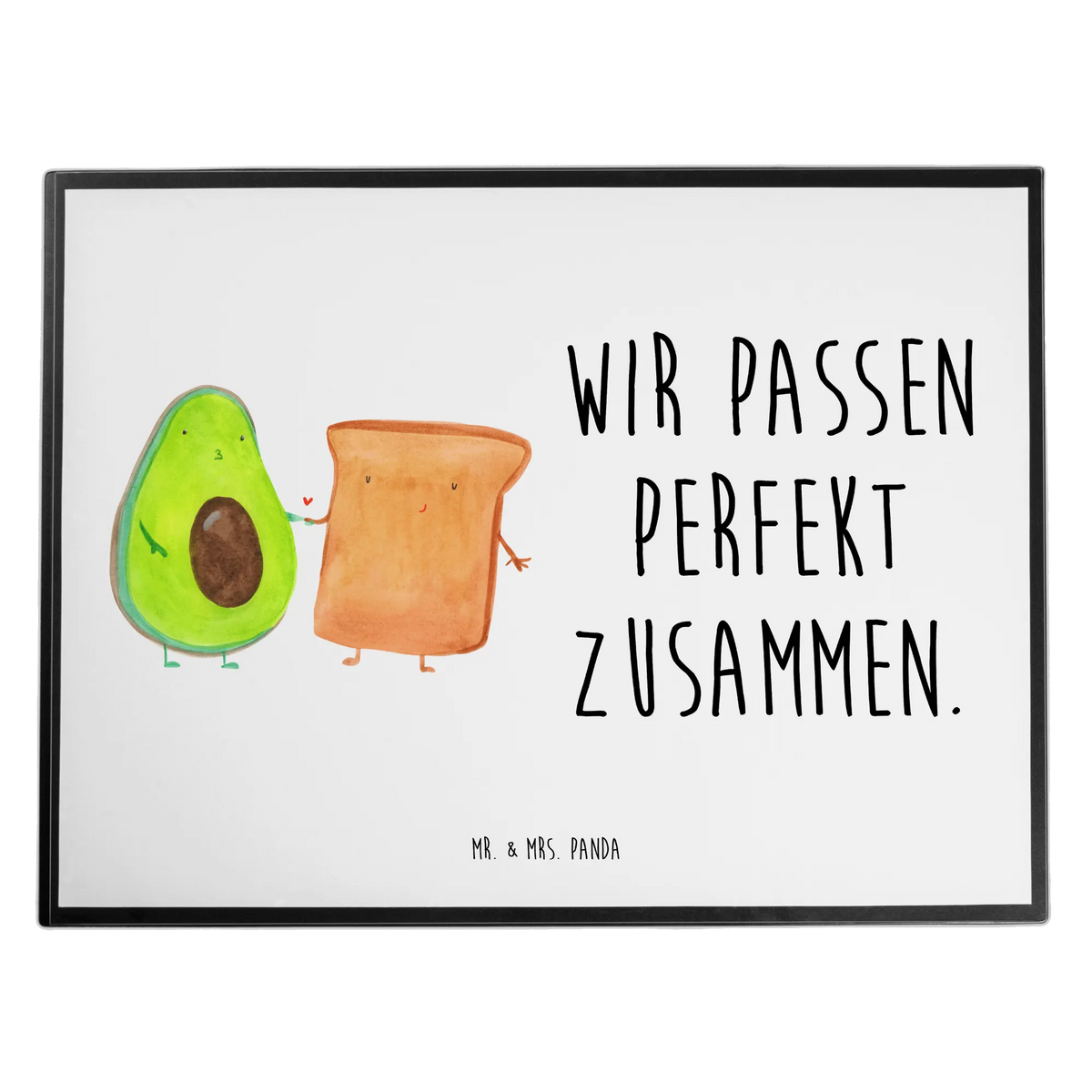 Desk pad avocado toast