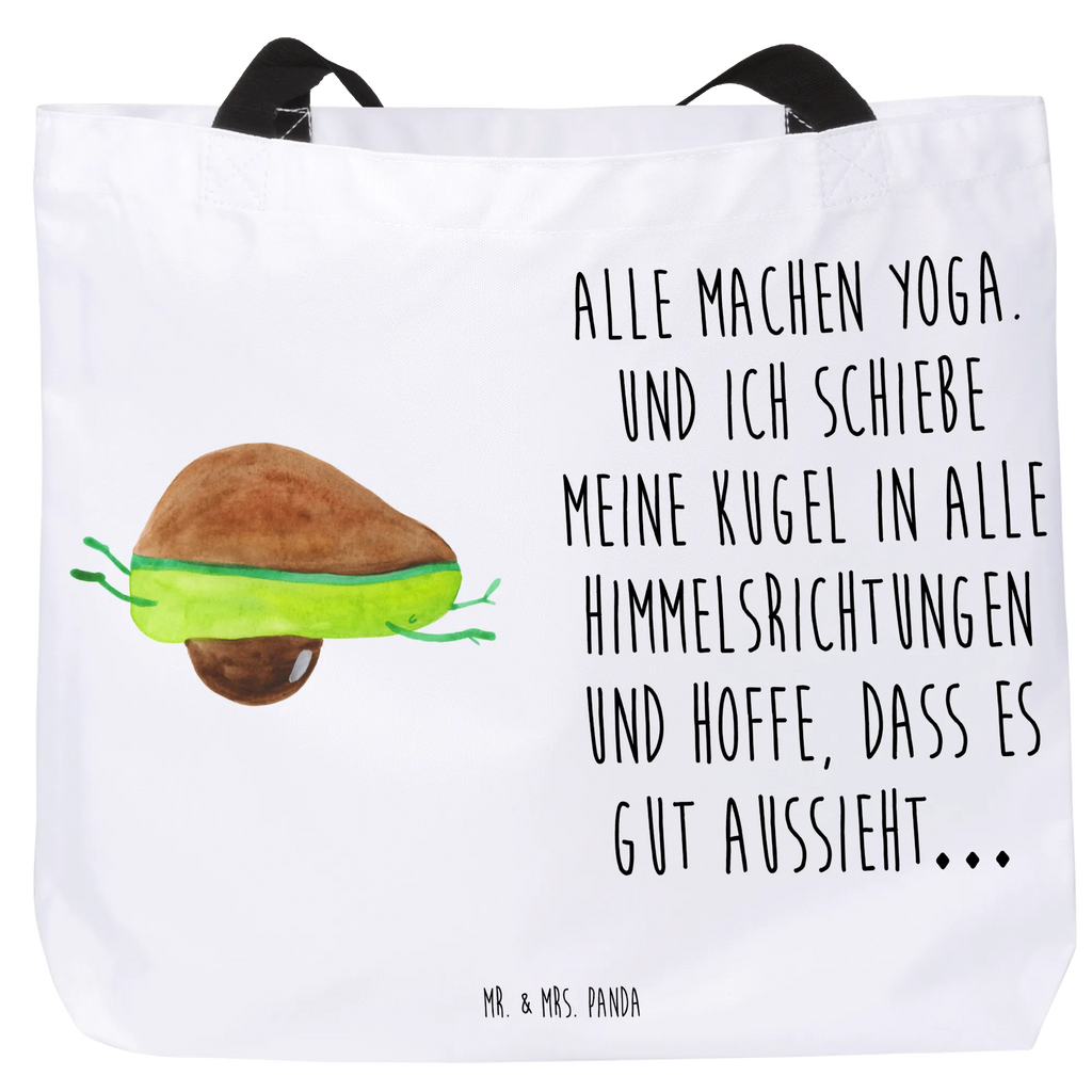 Shopper avocado yoga Einkaufsbeutel, Freizeittasche, XL, Einkaufstasche, Shopper, Schulbeutel, Ausflug, Beutel, Stofftasche, XXL Tasche, Tüte, Tragebeutel, Schultertasche, Strandtasche, Schultasche, Alltagstasche, Avocado, Vegan, Veggie, Gesund, Avocado Yoga Vegan