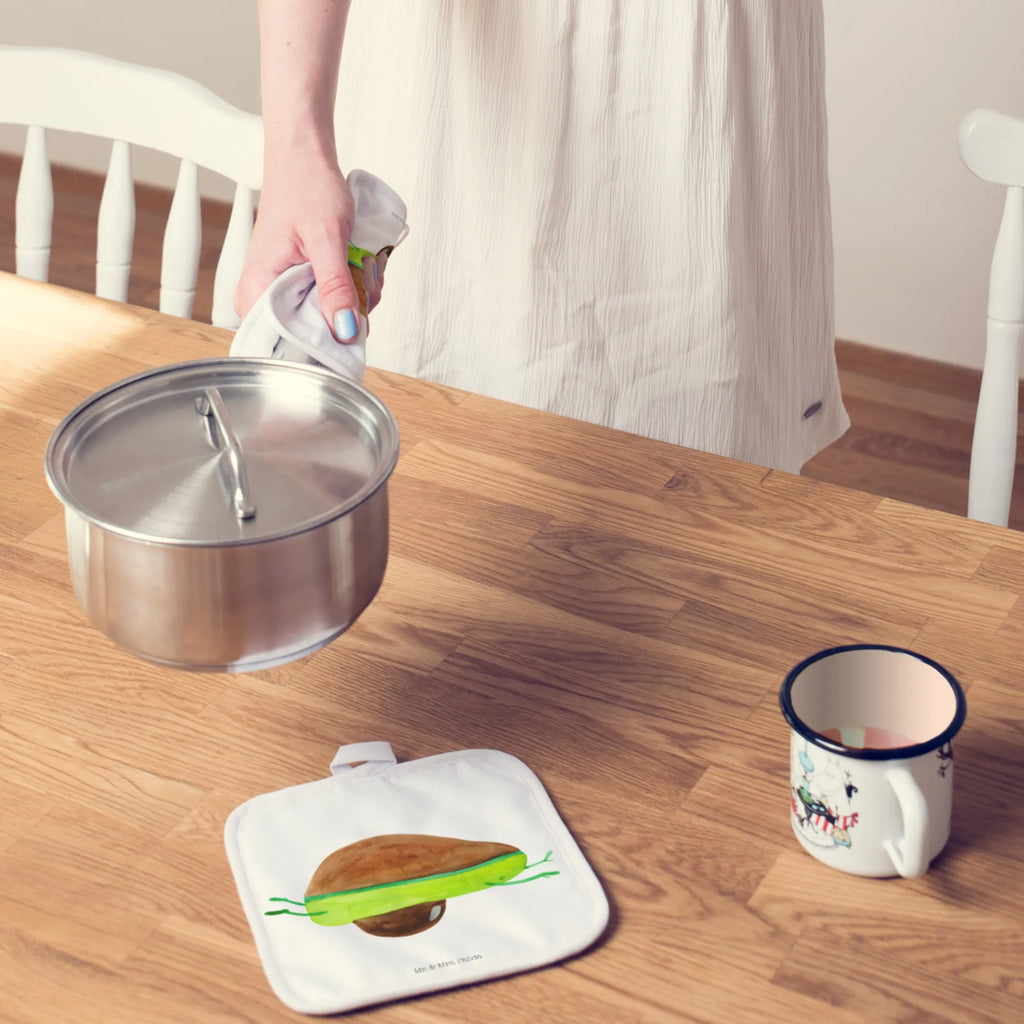 2-elementowy zestaw podkładek pod garnki Awokado joga Awokado, Warzywa, Wegan, Zdrowy