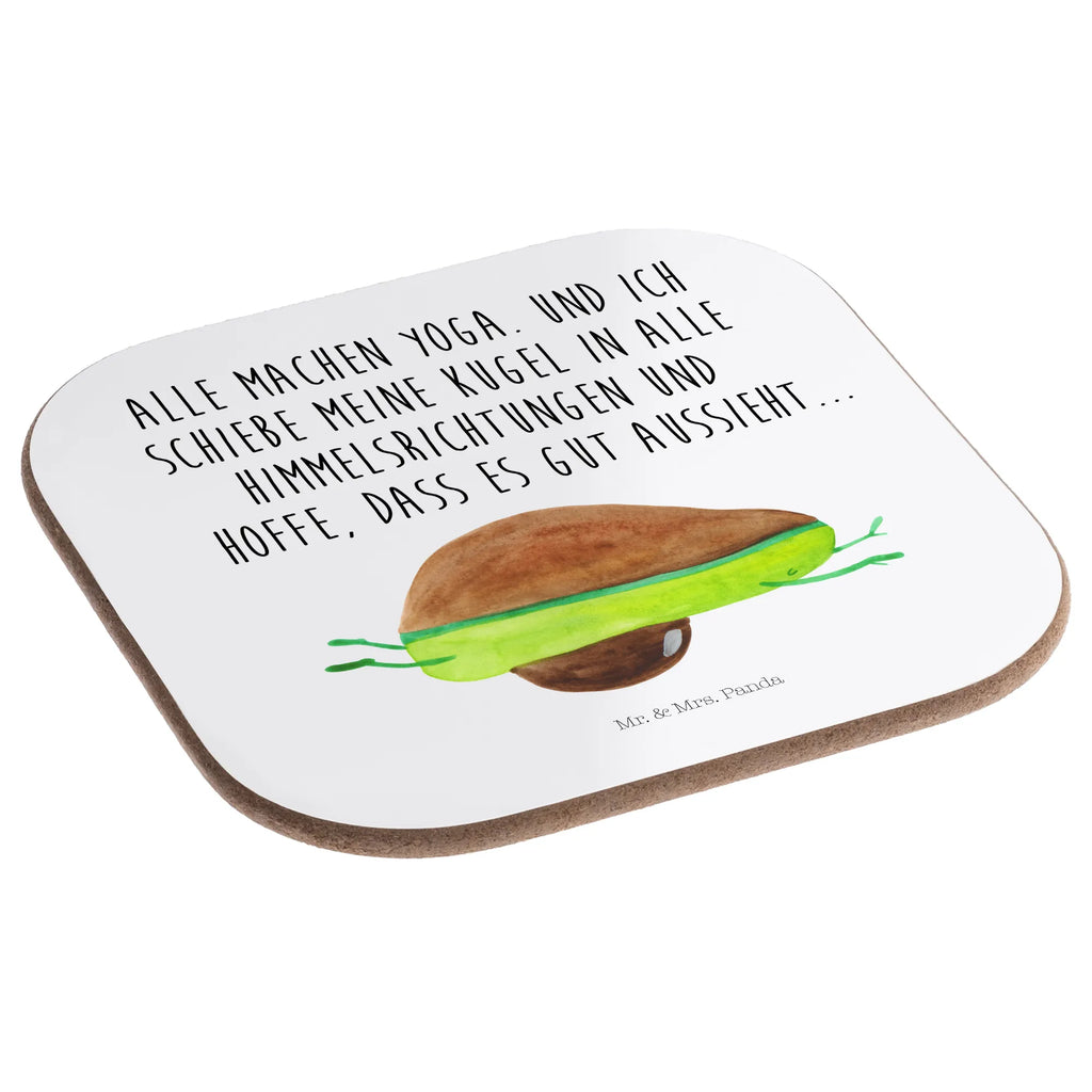 Quadratische Untersetzer Avocado Yoga Bierdeckel, Untersetzer Gläser, Untersetzer, Korkuntersetzer, Holzuntersetzer, Tassen Untersetzer, Getränkeuntersetzer, Untersetzer Design, Untersetzer Holz, Glasuntersetzer, Untersetzer aus Holz, Untersetzer für Gläser, Avocado, Veggie, Vegan, Gesund, Avocado Yoga Vegan