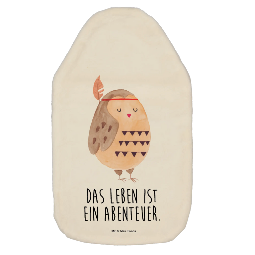Hot water bottle Owl feather headdress Wärmflasche mit Bezug, Wärmflasche, Körnerkissen, Kinderwärmflasche, Wärmflaschenbezug, Bettflasche, Wärmekissen, Kleine Wärmflasche, Eule, Reisespruch, Owl, Eule Deko, Das Leben ist ein Abenteuer, Federschmuck, Dekoration