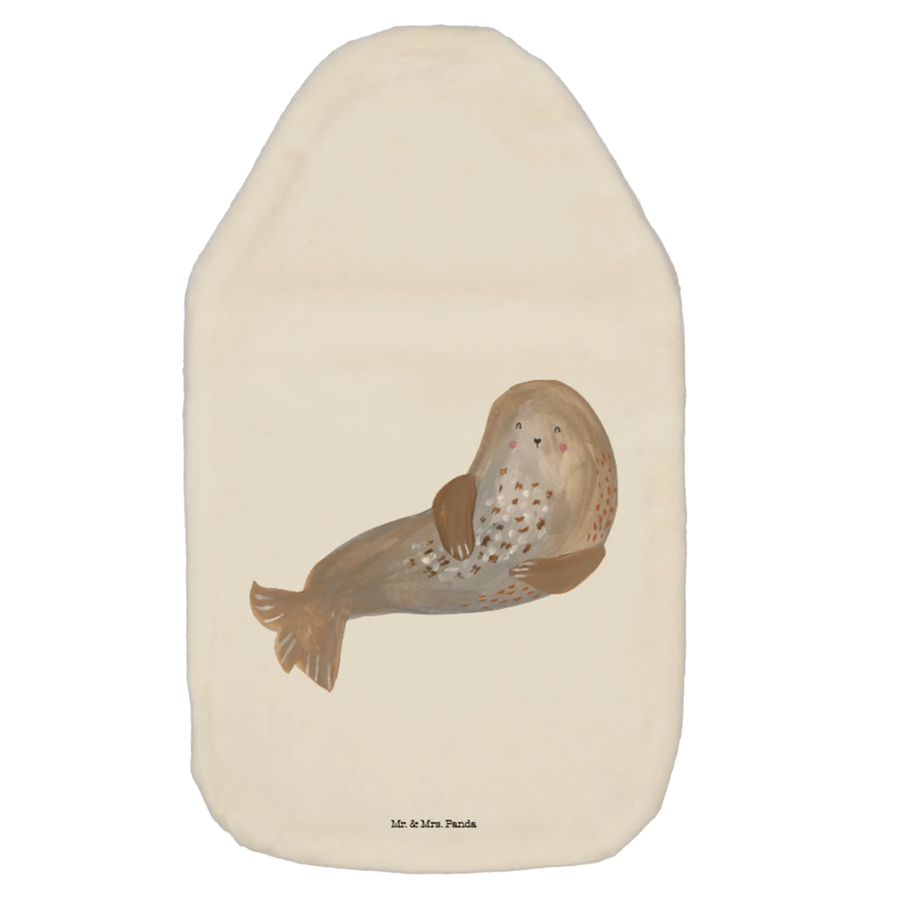 Wärmflasche Robbe Lachen Bettflasche, Bettflaschen, heißwasserbeutel, Wärmeflasche, warmwasserflasche, bettwärmflasche, Wärmflasche, Wärmekissen, warmwasserbeutel, wärmebeutel, Wärmflaschen, Wärmflasche mit Bezug, heizflasche, Wärmflaschen mit Bezug, heißwasserflasche, Gute Laune, Lustige Sprüche, Tiermotive, Tiere, Robbe, Nordsee, Seehund, Strand, Meerestier, Ostsee, Robben