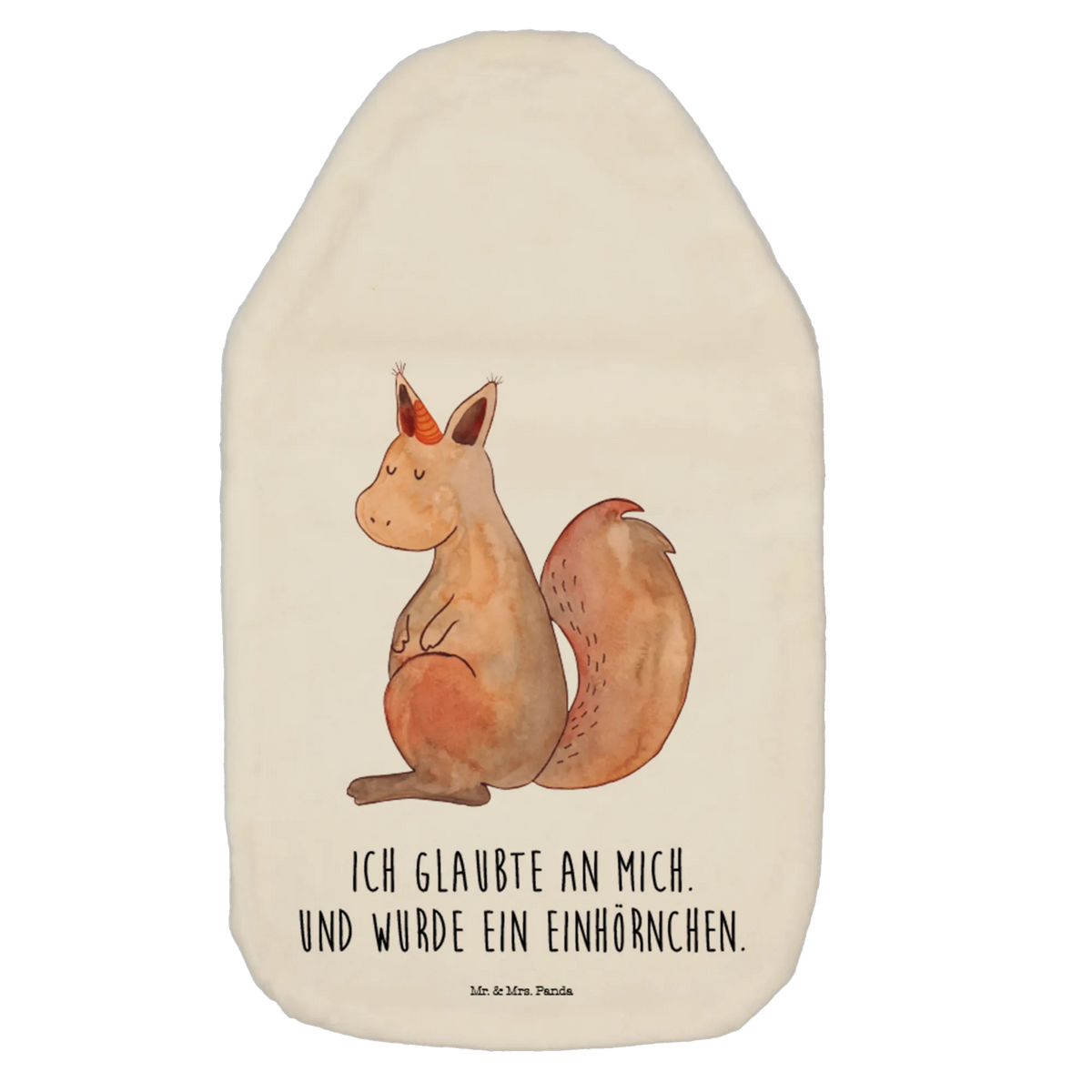 Wärmflasche Einhorn Glauben