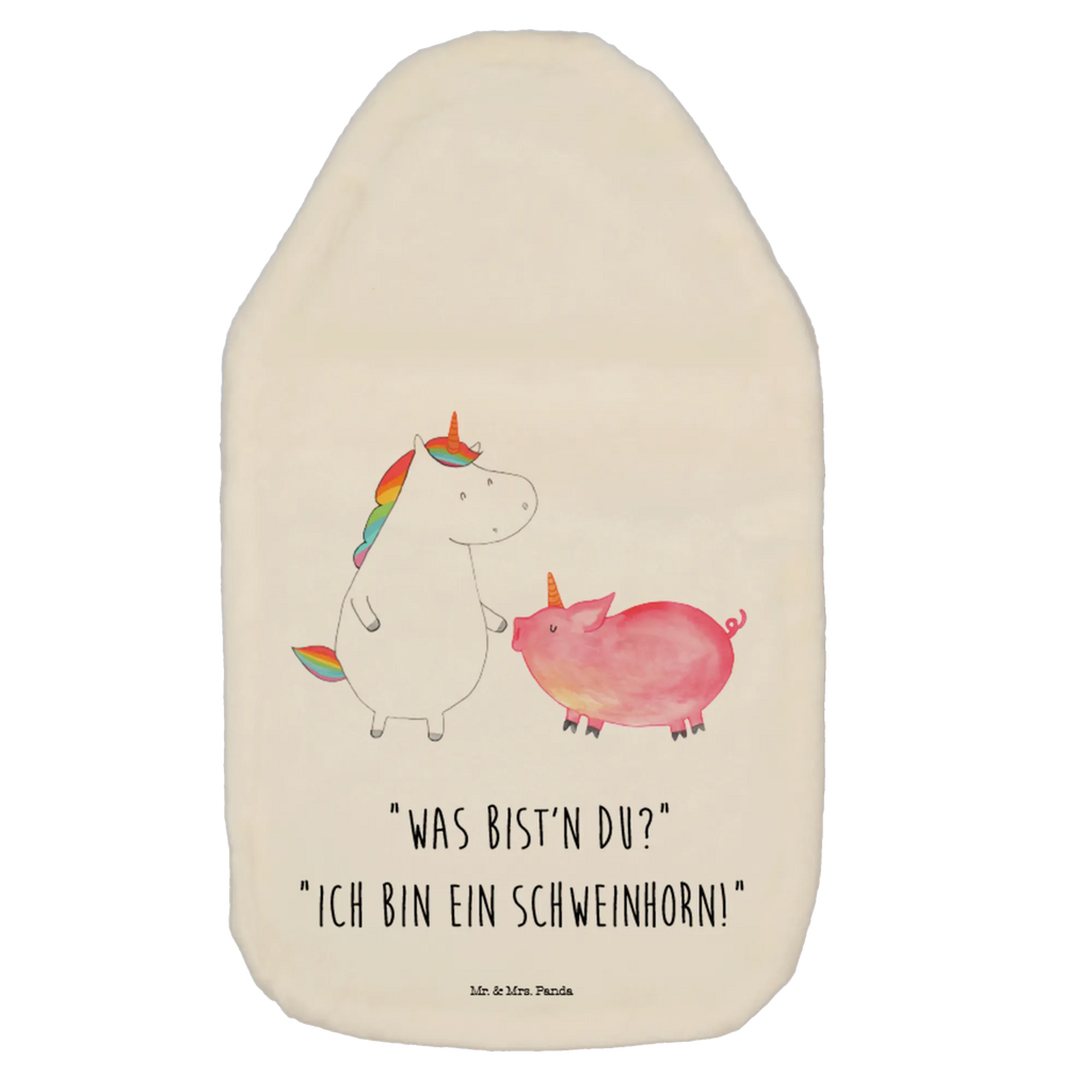 Hot water bottle unicorn Pig Wärmflasche mit Bezug, Wärmflaschenbezug, Wärmekissen, Körnerkissen, Bettflasche, Kinderwärmflasche, Kleine Wärmflasche, Wärmflasche, Einhorn, Einhörner, Einhorn Deko, Unicorn, Schweinhorn, Freundschaft, Freundin, Schweinchen, Schwein