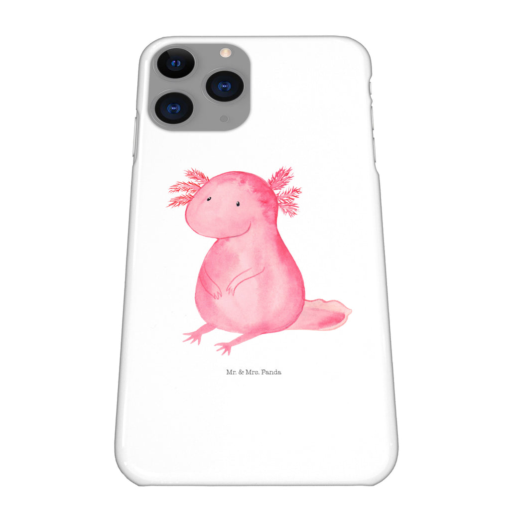 Handyhülle Axolotl null Handyhülle, Handycover, Cover, Handy, Hülle, Iphone 10, Iphone X, Axolotl, Molch, Axolot, vergnügt, fröhlich, zufrieden, Lebensstil, Weisheit, Lebensweisheit, Liebe, Freundin