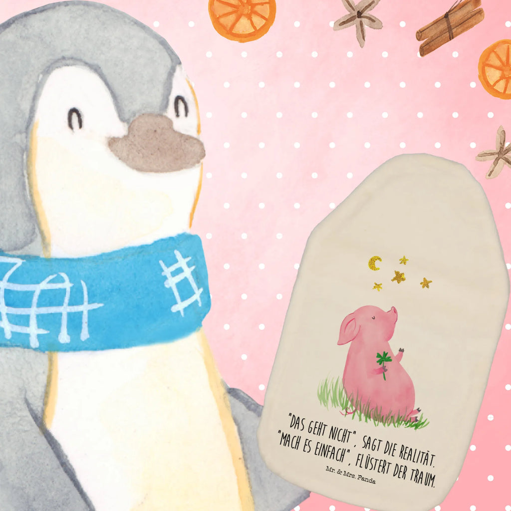 Hot water bottle Pig Luck grain pillow, children's hot water bottle, warming pad, Hot water bottle, small animals, cute, funny, cute animal motives, hand drawn, small world, funny sayings, good mood, happy, gifts, gift ideas, special gifts, animal lover, card, stars, lucky charm, Lucky bastard. Luck, goals, motivation, dreams, pig, asterisks, piglet