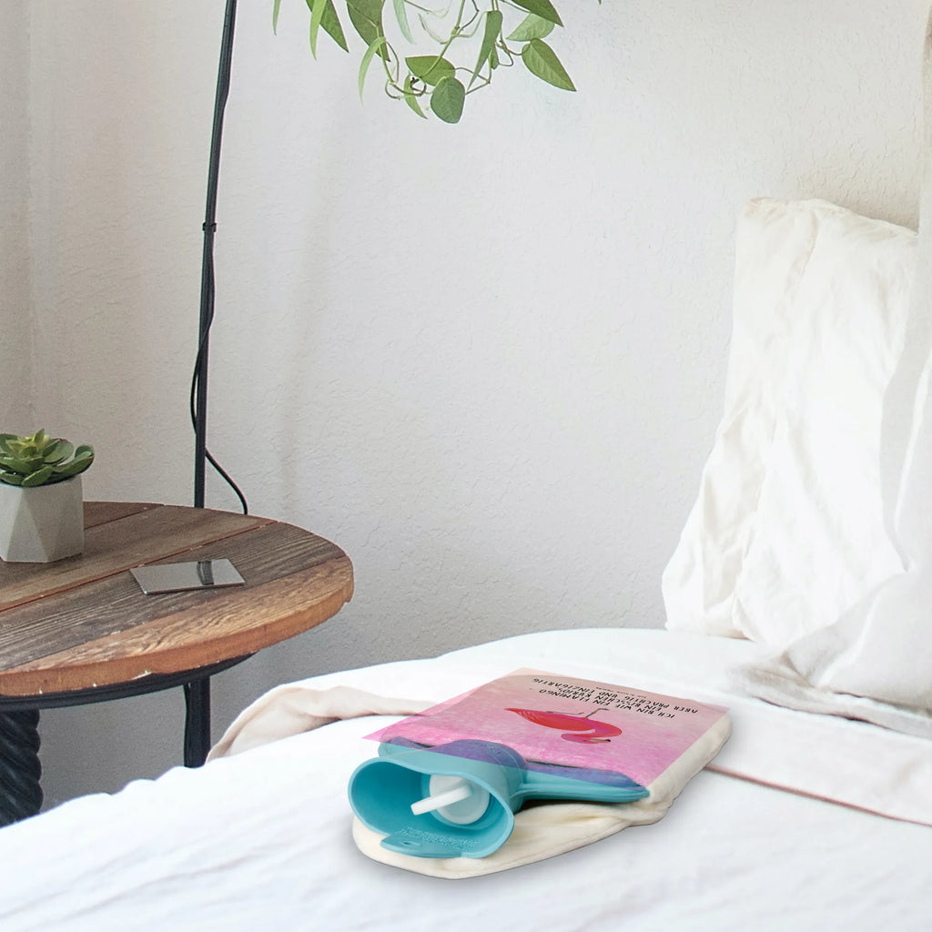 Termofor Flamingo Klasyczny Kleine Wärmflasche, Wärmflasche, Körnerkissen, Bettflasche, Wärmekissen, Wärmflaschenbezug, Wärmflasche mit Bezug, Kinderwärmflasche, Flamingo, Stolz, ich, Geschwister, Sohn, für mich, Freundinnen, Tochter, Außenseiter, Einzigartig, Spruch, Freundin, Selbstliebe