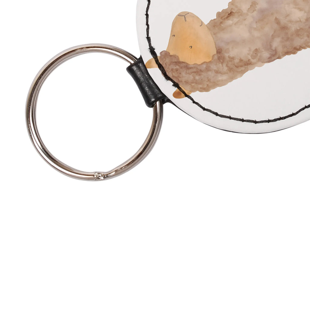 Round key ring alpaca banner lucky charm, bag pendant, pendant, keychain, key ring, alpaca, llama, pako, camel, Peru, animal, favourite animal, llamas, alpacas, love, Alpaca