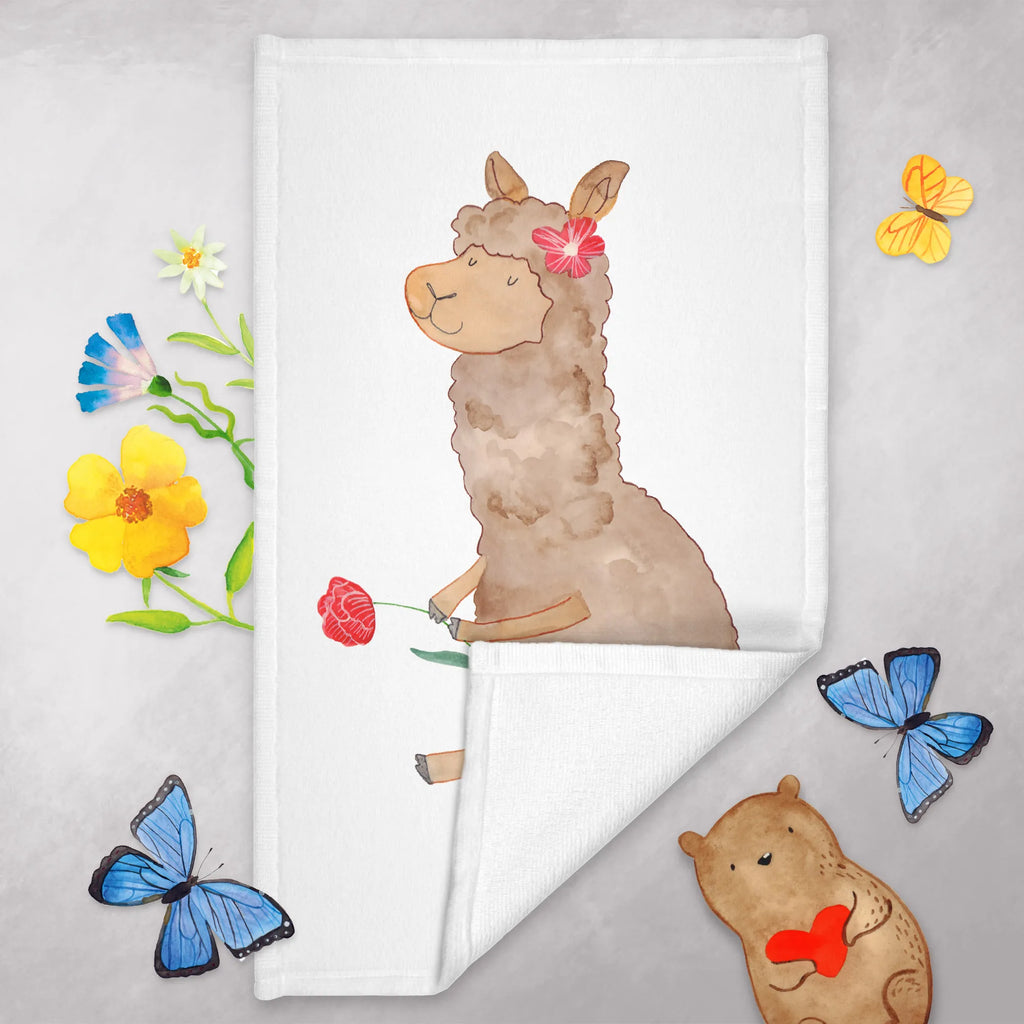 Gästehandtuch Alpaka Blume Duschtuch, Reisehandtuch, Gästehandtuch, sporthandtuch, kinderhandtücher, handtücher, handtuch bad, frotteehandtücher, gesichtstuch, handtuch badezimmer, bad handtuch, baumwollhandtücher, reisehandtücher, gesichtshandtuch, handtücher 50x100, Kinderhandtuch, sporthandtücher, Gästehandtücher, Handtuch 50x100, Handtuch, Mittelgroßes Handtuch, Alpaka, Lama, Alpaka Dekor, Alpaka Zitat, Blume, Alpaka Dekoration, Lamas, Alpaka Geschenk, Alpaka Spruch, Alpaka Witz, Motiv Alpaka