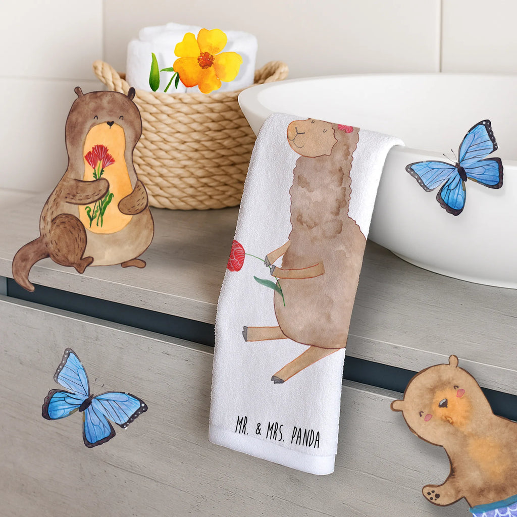 Gästehandtuch Alpaka Blume Duschtuch, Reisehandtuch, Gästehandtuch, sporthandtuch, kinderhandtücher, handtücher, handtuch bad, frotteehandtücher, gesichtstuch, handtuch badezimmer, bad handtuch, baumwollhandtücher, reisehandtücher, gesichtshandtuch, handtücher 50x100, Kinderhandtuch, sporthandtücher, Gästehandtücher, Handtuch 50x100, Handtuch, Mittelgroßes Handtuch, Alpaka, Lama, Alpaka Dekor, Alpaka Zitat, Blume, Alpaka Dekoration, Lamas, Alpaka Geschenk, Alpaka Spruch, Alpaka Witz, Motiv Alpaka