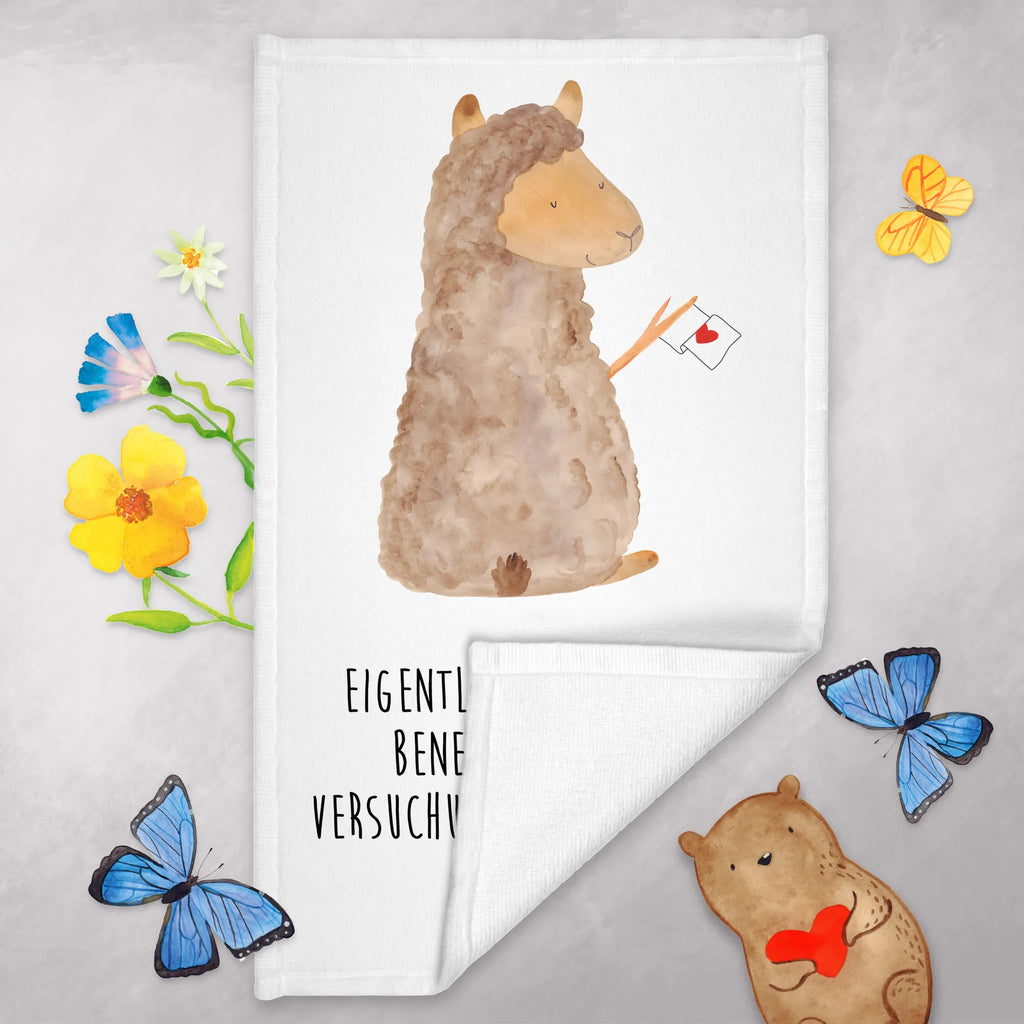 Hand towel alpaca banner baby, towels, bath towel, bathroom, Towel, children, big, alpaca, llama, pako, camel, Peru, animal, favourite animal, alpacas, Alpaca, llamas, love