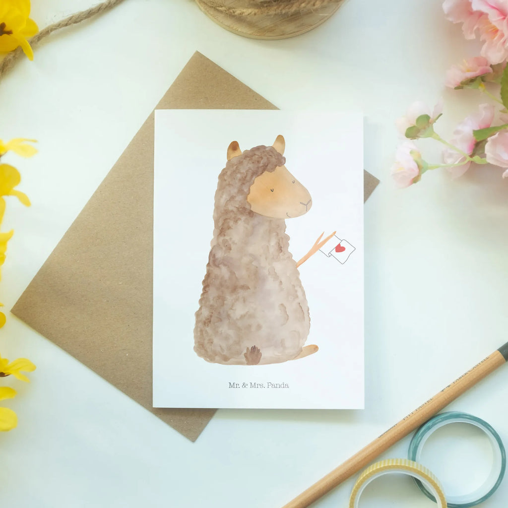 Greetings card alpaca banner Grußkarten, osterkarte, Klappkarte, Motivkarte, firmungskarte, valentinstagskarte, abiturkarte, einladungskarten, glückwunschkarten, spruchkarte, genesungskarte, weihnachtskarten, dankeskarten, neujahrskarte, hochzeitskarten, jubiläumskarte, vatertagskarte, Grußkarte, Beileidskarte, babykarte, Glückwunschkarte, kommunionskarte, osterkarten, Alpaka, Lama, Alpakas, Liebe, Lamas
