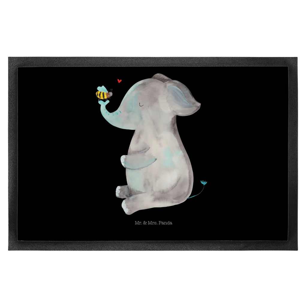 Doormat elephant bee small animals, cute, funny, cute animal motives, hand drawn, small world, funny sayings, good mood, happy, gifts, gift ideas, special gifts, animal lover, card, elephant, proof of love, love gift, love, anniversary, marriage proposal, bee, love saying, wedding gift