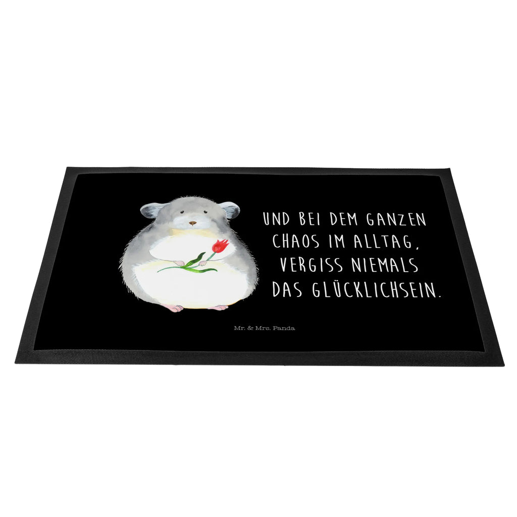 Fußmatte Chinchilla Blume flurmatte, Schmutzfangteppich, sauberlaufmatten, Türmatte, außenmatte, Schmutzfangmatte, Eingangsmatte, fußmatte, Haustürmatte, Schmutzmatte, Schmutzfänger, schmutzfangmatten, Fussmatte, Eingangsteppich, Abtretmatte, hausmatte, abstreifer, Türvorleger, Fußabstreifer, Schuhabstreifer, türmatten, Fußabtreter, Abtreter, Fußmatten, Sauberlaufmatte, matte haustür, Tiermotive, Tiere, Lustige Sprüche, Gute Laune, Liebeskummer, Chaos, Kummer, Büro, Glücklichsein, traurig sein, Büroalltag, Chinchilla, Depressionen, Chinchillas