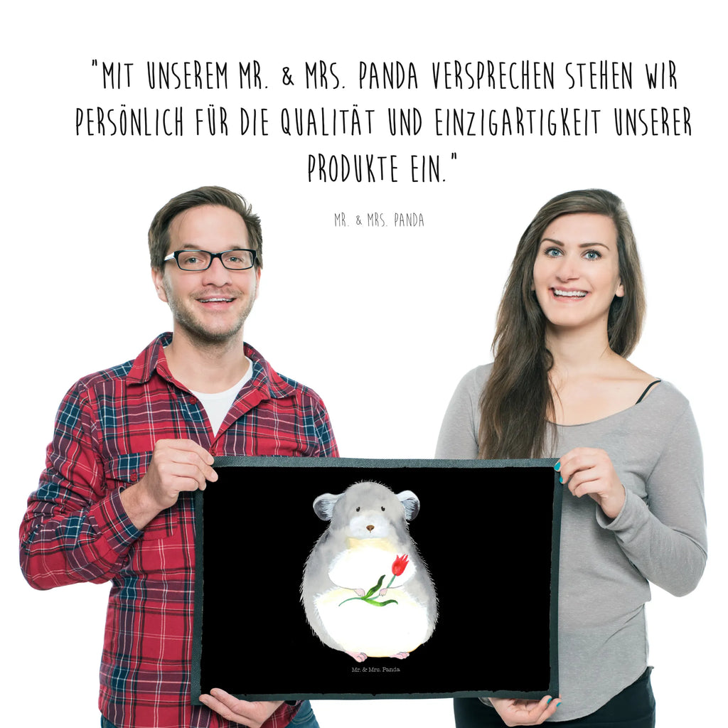 Fußmatte Chinchilla Blume flurmatte, Schmutzfangteppich, sauberlaufmatten, Türmatte, außenmatte, Schmutzfangmatte, Eingangsmatte, fußmatte, Haustürmatte, Schmutzmatte, Schmutzfänger, schmutzfangmatten, Fussmatte, Eingangsteppich, Abtretmatte, hausmatte, abstreifer, Türvorleger, Fußabstreifer, Schuhabstreifer, türmatten, Fußabtreter, Abtreter, Fußmatten, Sauberlaufmatte, matte haustür, Tiermotive, Tiere, Lustige Sprüche, Gute Laune, Liebeskummer, Chaos, Kummer, Büro, Glücklichsein, traurig sein, Büroalltag, Chinchilla, Depressionen, Chinchillas