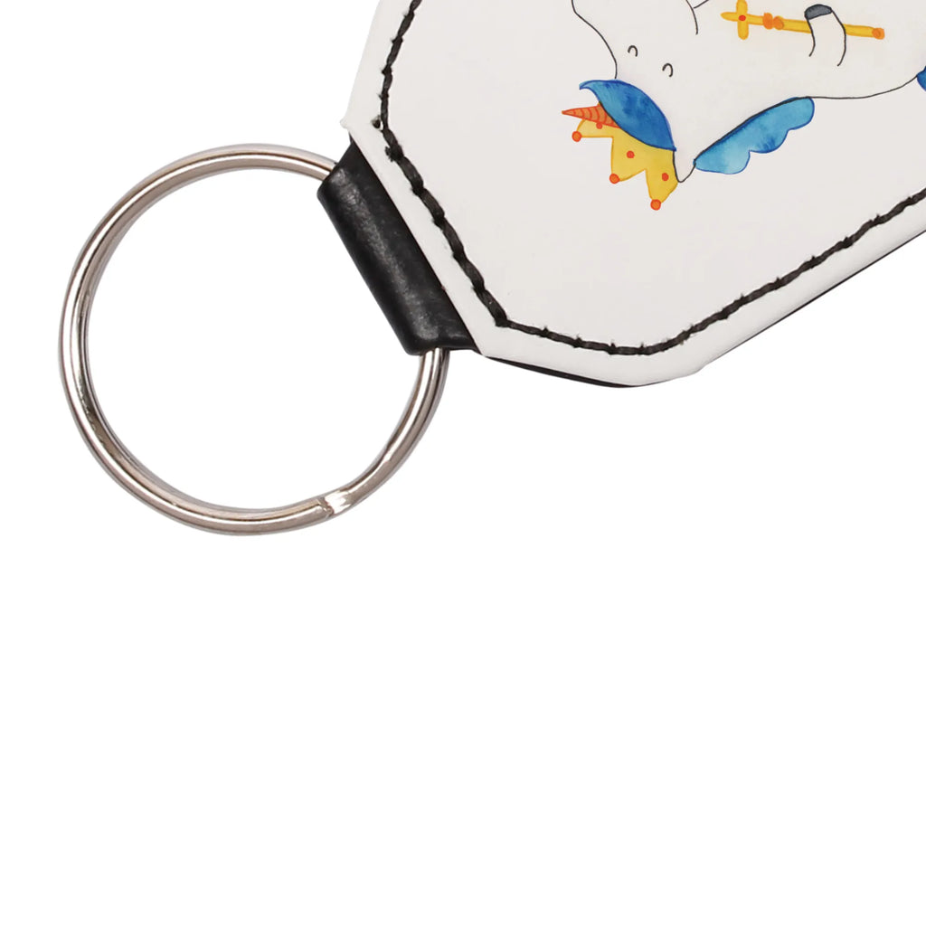 Rectangular key ring unicorn king with sword bag pendant, pendant, keychain, lucky charm, key ring, unicorn, unicorns, gift boyfriend, Ruler, Chancellor, Prosecco, President, Emperor, sword, Crown, Princess, King, present boy, Unicorn