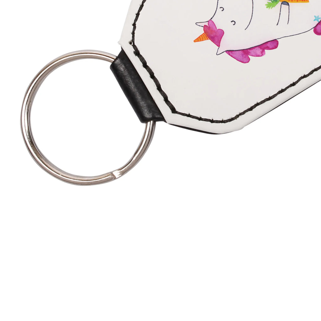 Rectangular key ring unicorn Vegan bag pendant, key ring, keychain, pendant, lucky charm, unicorn, unicorns, Organic, girlfriend present, Raw Food, Vegetarian Food, Vegan, Healthy Eating, Veganism, girlfriend gift