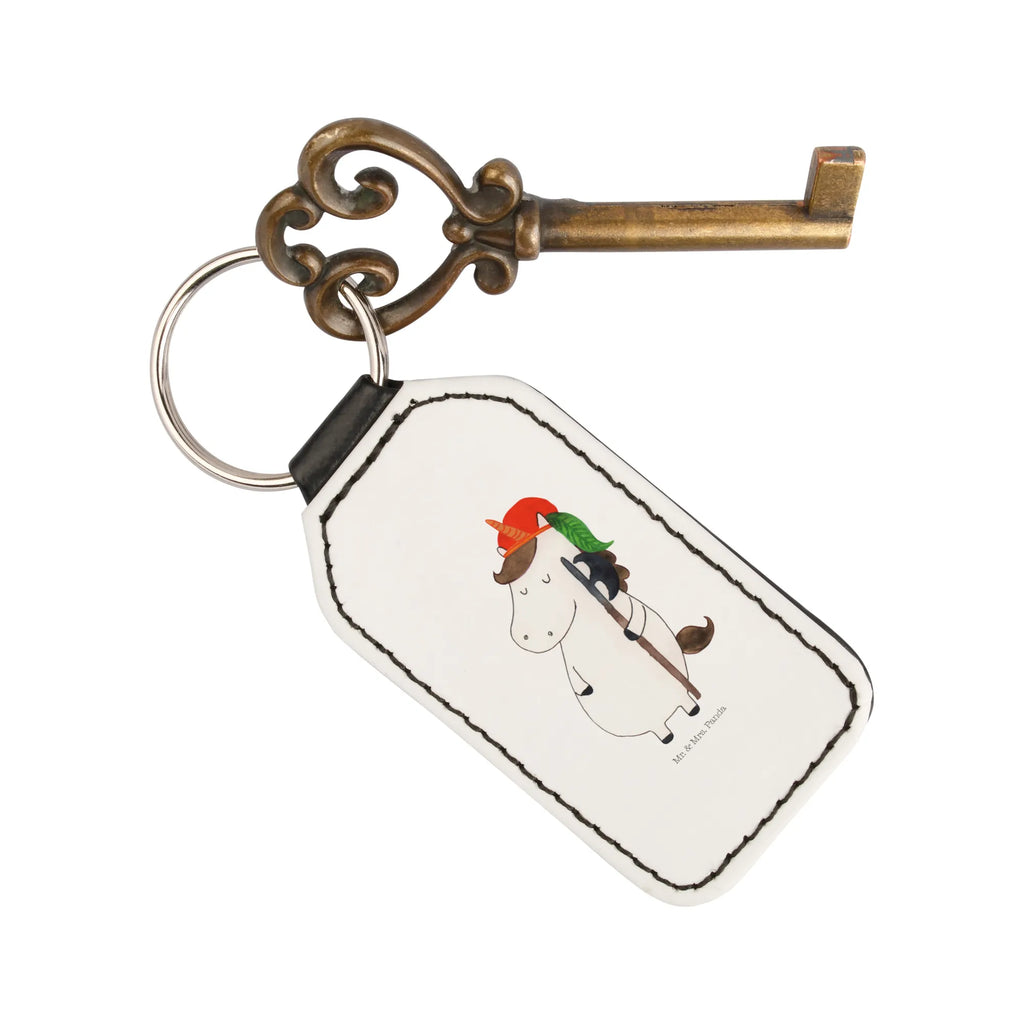 Rectangular key ring unicorn Young lucky charm, bag pendant, pendant, keychain, key ring, unicorn, unicorns, Jack, Medieval, Farmer, Unicorn