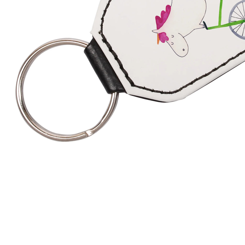 Rectangular key ring unicorn cyclist pendant, lucky charm, keychain, bag pendant, key ring, unicorn, unicorns, confetti, luxury problem, fairy dust, cyclist gift, present, grief, bike, cycling, love affliction, wheel