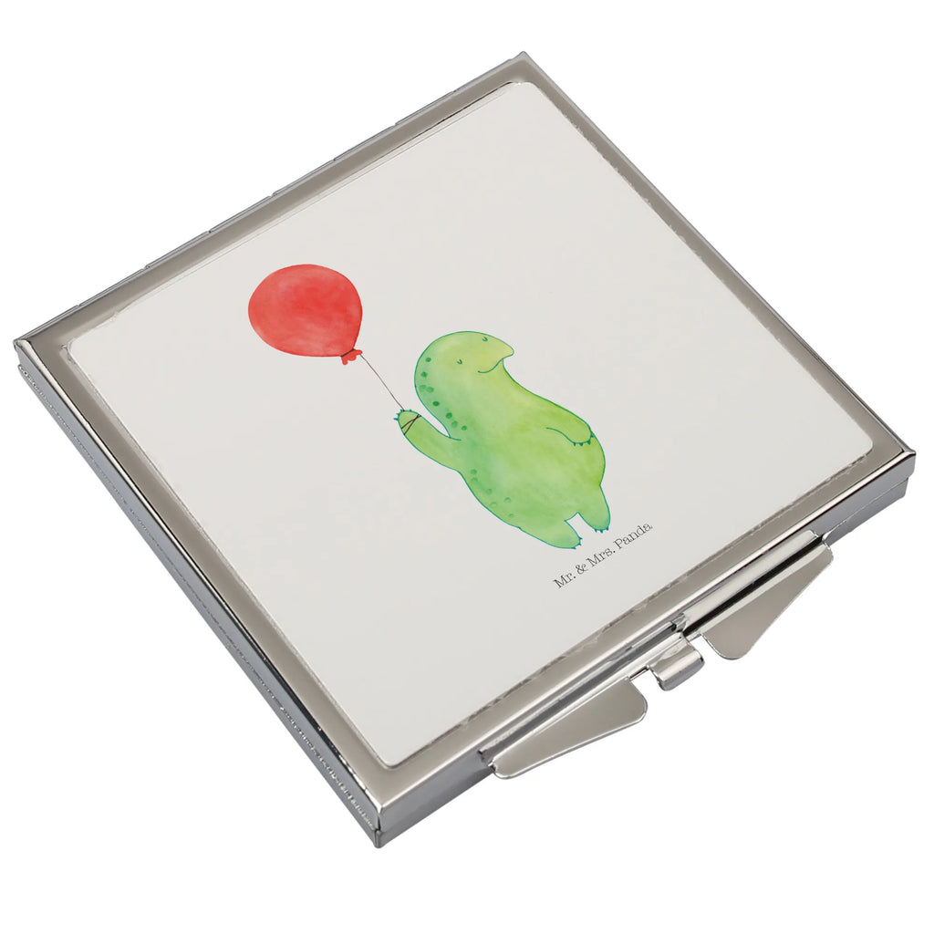 Kwadratowe lusterko do torebki żółw balon Handspiegel Zum Mitnehmen, Tragbarer Spiegel, Schminkspiegel Kompakt, Design Taschenspiegel, Klappbarer Taschenspiegel, Handspiegel Geschenkidee, Handspiegel Mit Hülle, Handspiegel Für Damen, Mini Spiegel, Taschenspiegel, Vintage Kompaktspiegel, Silber, Handtaschenspiegel, Spiegel Für Make-Up Tasche, Spiegel Für Unterwegs, Reise Spiegel, Quadratischer Handspiegel, Kosmetikspiegel Klein, Taschen-Kosmetikspiegel, Spiegel Für Handtasche, Kompaktspiegel, Klappspiegel, Deko Handspiegel, Klappbarer Handspiegel, Schminkspiegel To Go, Spiegel Für Schminktasche, Runder Taschenspiegel, Schildkröte, Motivationsspruch, Schildkröten, Mutausbruch, Motivation