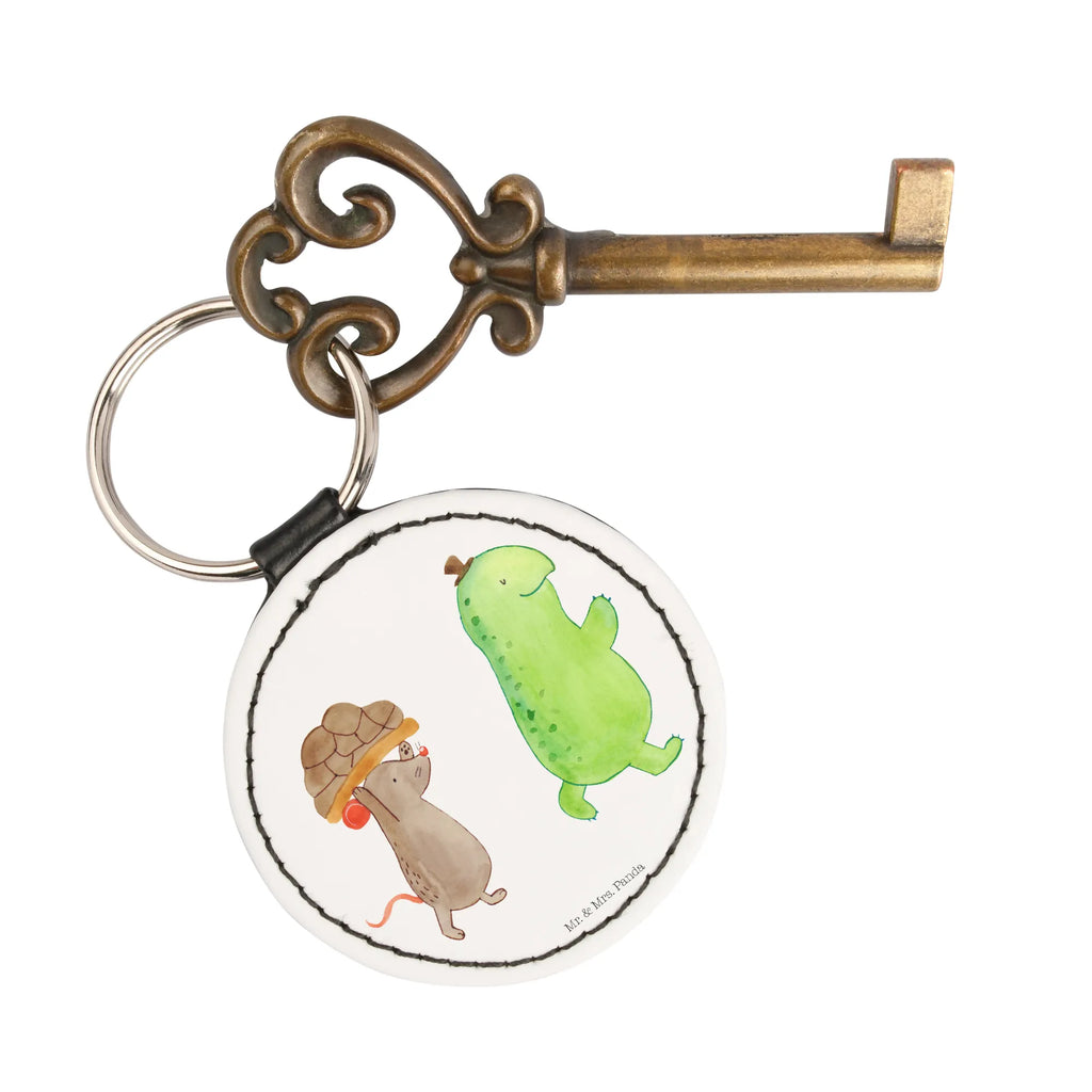 Okrągły brelok żółw mysz Skałka