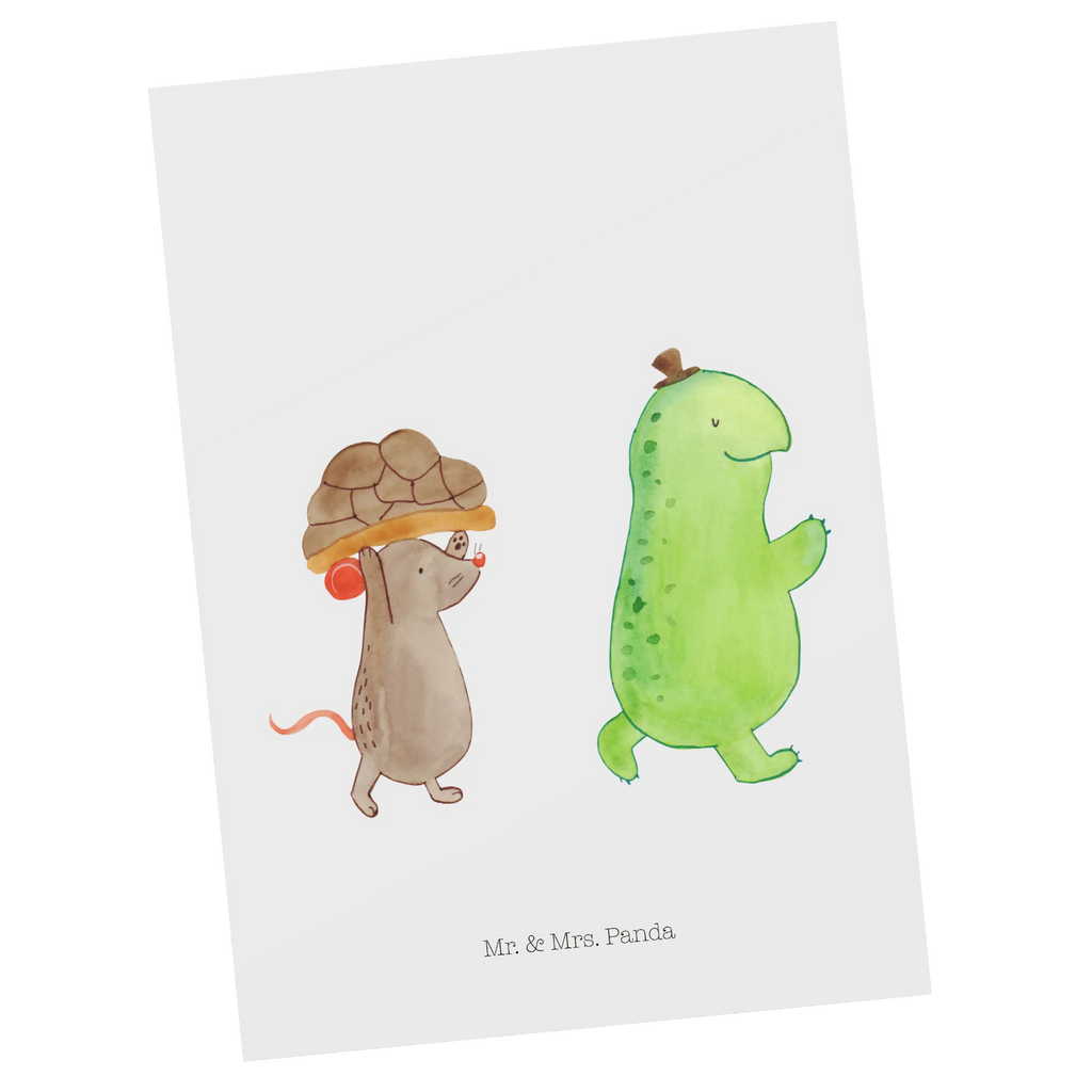 Postcard tortoise Mouse Einladungskarten Geburtstag, Karte, Ansichtskarte, Ansichtskarten, Einladung Geburtstag, Einladung, Einladungskarte, Geschenkkarte, Geburtstagskarte, Dankeskarte, Postkarte, Grußkarte, Schildkröte, beste Freundinnen, beste Freunde, Freunde, Freundinnen, Maus