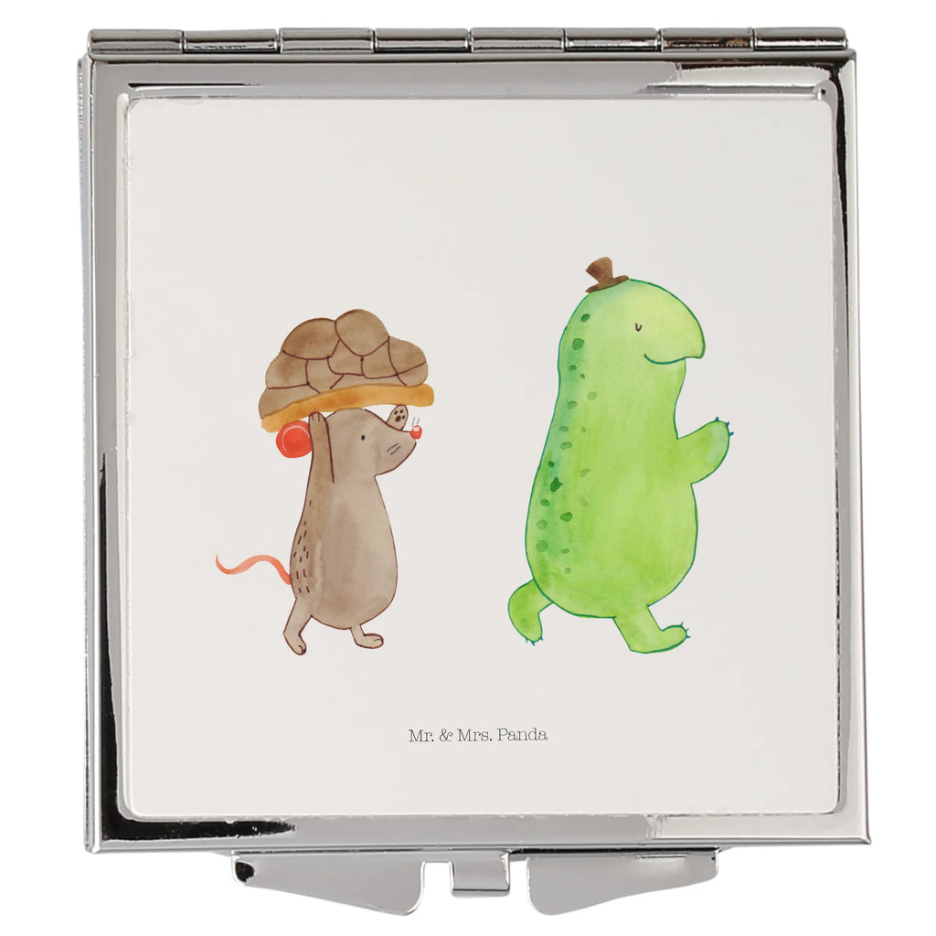 Kwadratowe lusterko do torebki żółw mysz Taschenspiegel, Deko Handspiegel, Klappspiegel, Runder Taschenspiegel, Spiegel Für Unterwegs, Design Taschenspiegel, Spiegel Für Make-Up Tasche, Klappbarer Handspiegel, Handtaschenspiegel, Kompaktspiegel, Handspiegel Mit Hülle, Quadratischer Handspiegel, Handspiegel Für Damen, Tragbarer Spiegel, Vintage Kompaktspiegel, Schminkspiegel To Go, Spiegel Für Handtasche, Kosmetikspiegel Klein, Taschen-Kosmetikspiegel, Mini Spiegel, Reise Spiegel, Klappbarer Taschenspiegel, Schminkspiegel Kompakt, Handspiegel Zum Mitnehmen, Spiegel Für Schminktasche, Silber, Handspiegel Geschenkidee, Schildkröte, Maus, Freundinnen, Beste Freunde, Beste Freundinnen, Freunde