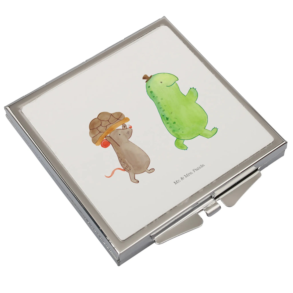 Kwadratowe lusterko do torebki żółw mysz Taschenspiegel, Deko Handspiegel, Klappspiegel, Runder Taschenspiegel, Spiegel Für Unterwegs, Design Taschenspiegel, Spiegel Für Make-Up Tasche, Klappbarer Handspiegel, Handtaschenspiegel, Kompaktspiegel, Handspiegel Mit Hülle, Quadratischer Handspiegel, Handspiegel Für Damen, Tragbarer Spiegel, Vintage Kompaktspiegel, Schminkspiegel To Go, Spiegel Für Handtasche, Kosmetikspiegel Klein, Taschen-Kosmetikspiegel, Mini Spiegel, Reise Spiegel, Klappbarer Taschenspiegel, Schminkspiegel Kompakt, Handspiegel Zum Mitnehmen, Spiegel Für Schminktasche, Silber, Handspiegel Geschenkidee, Schildkröte, Maus, Freundinnen, Beste Freunde, Beste Freundinnen, Freunde