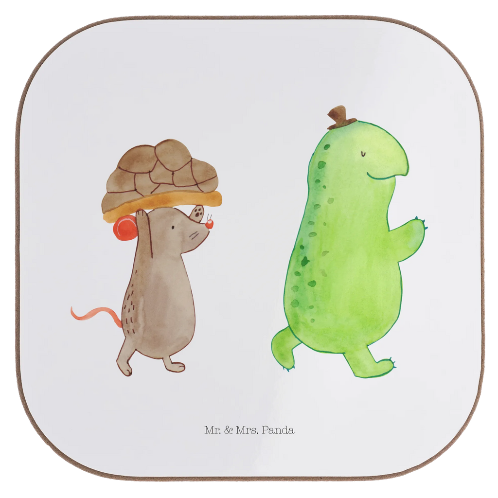 Square coaster tortoise Mouse party, breakfast, gift, glass coasters, gifts, Coasters, presents, turtle, tortoise, reptile, ancient creature, cute, sweet, gift ideas, birthday gift, illustrated, funny, turtle gift items, funny turtle gifts, pet turtles, mom, best friend, sister or daughter, turtle lover, mouse, friends, girlfriends, best friends