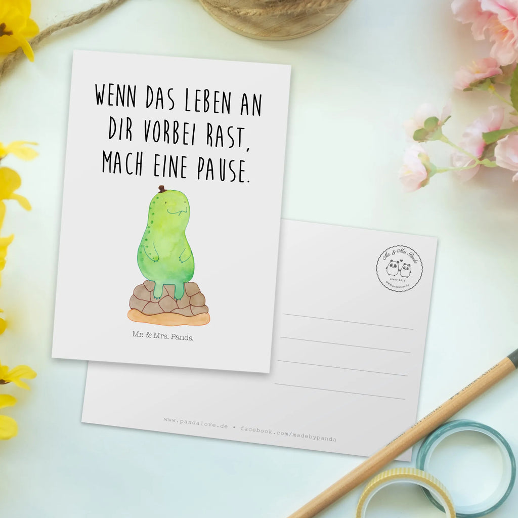 Postcard tortoise Break gift card, paper, invitation, gift, card, Postcard, invitation card, postcards, letter, turtle, tortoise, reptile, ancient creature, cute, sweet, gift ideas, birthday gift, illustrated, funny, turtle gift items, funny turtle gifts, pet turtles, mom, best friend, sister or daughter, turtle lover, mindful, Turtle, decelerate