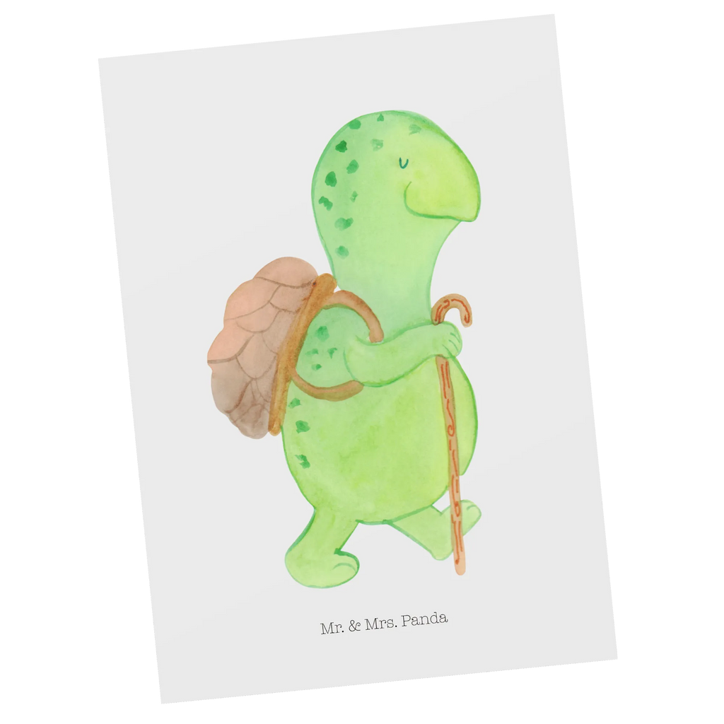 Pocztówka żółw Wędrowiec Postkarte, Postkarten, Kunstkarten, Ansichtskarten, Motivkarte, Grußkarte, bildkarte, spruchkarte, Designkarte, einzelkarte, Ansichtskarte, Fotokarte, kunstkarte, Schildkröte, Motivationsspruch, Motivation, Neuanfang, Motivationssprüche, Schildkröten