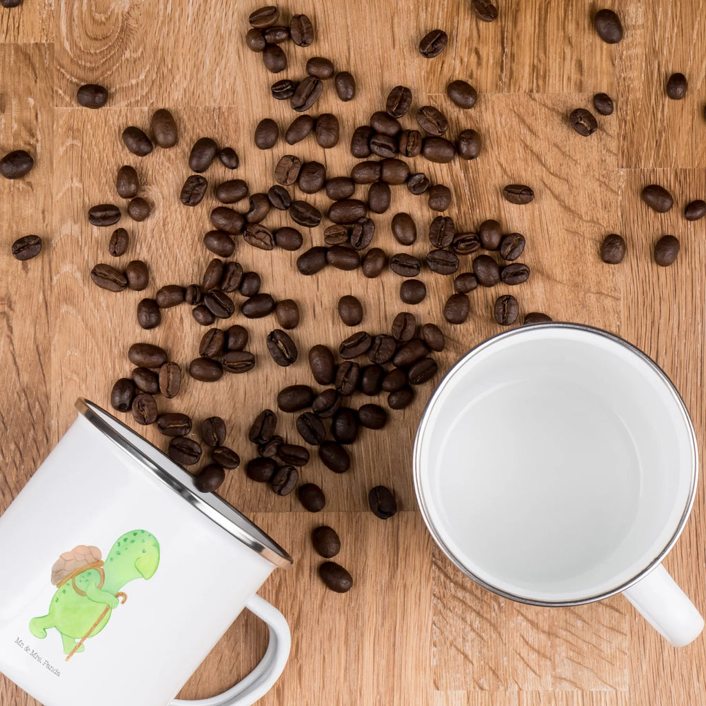 Enamel camping mug tortoise walker Campingtasse, Kaffeebecher, blechbecher, Teebecher, wandertasse, Kaffeetasse, Reisebecher, becher emaille, Becher, Teetasse, Blechtasse, Metalltasse, Emaille Becher, Tasse Emaille, Tasse, Emailletasse, wanderbecher, emaillebecher, Trinkbecher, Pott, Emaille Tasse, reisetasse, metallbecher, Campingbecher, Schildkröte, Motivationssprüche, Neuanfang, Motivation, Motivationsspruch, Schildkröten