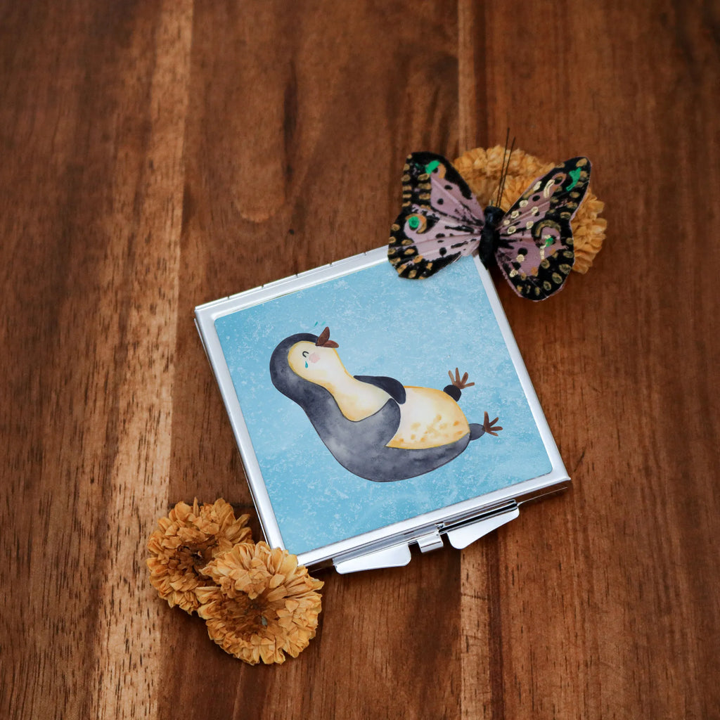 Handtaschenspiegel quadratisch Pinguin Lachen Tragbarer Spiegel, Reise Spiegel, Runder Taschenspiegel, Vintage Kompaktspiegel, Handtaschenspiegel, Spiegel Für Handtasche, Quadratischer Handspiegel, Klappbarer Taschenspiegel, Design Taschenspiegel, Silber, Kosmetikspiegel Klein, Schminkspiegel Kompakt, Spiegel Für Schminktasche, Handspiegel Mit Hülle, Taschen-Kosmetikspiegel, Kompaktspiegel, Taschenspiegel, Spiegel Für Unterwegs, Handspiegel Zum Mitnehmen, Klappbarer Handspiegel, Mini Spiegel, Handspiegel Geschenkidee, Klappspiegel, Spiegel Für Make-Up Tasche, Handspiegel Für Damen, Deko Handspiegel, Schminkspiegel To Go, Pinguin, Optimismus, Lustiger Spruch, Fröhlich, Lachen, Fröhlichkeit, Humor, Pinguine