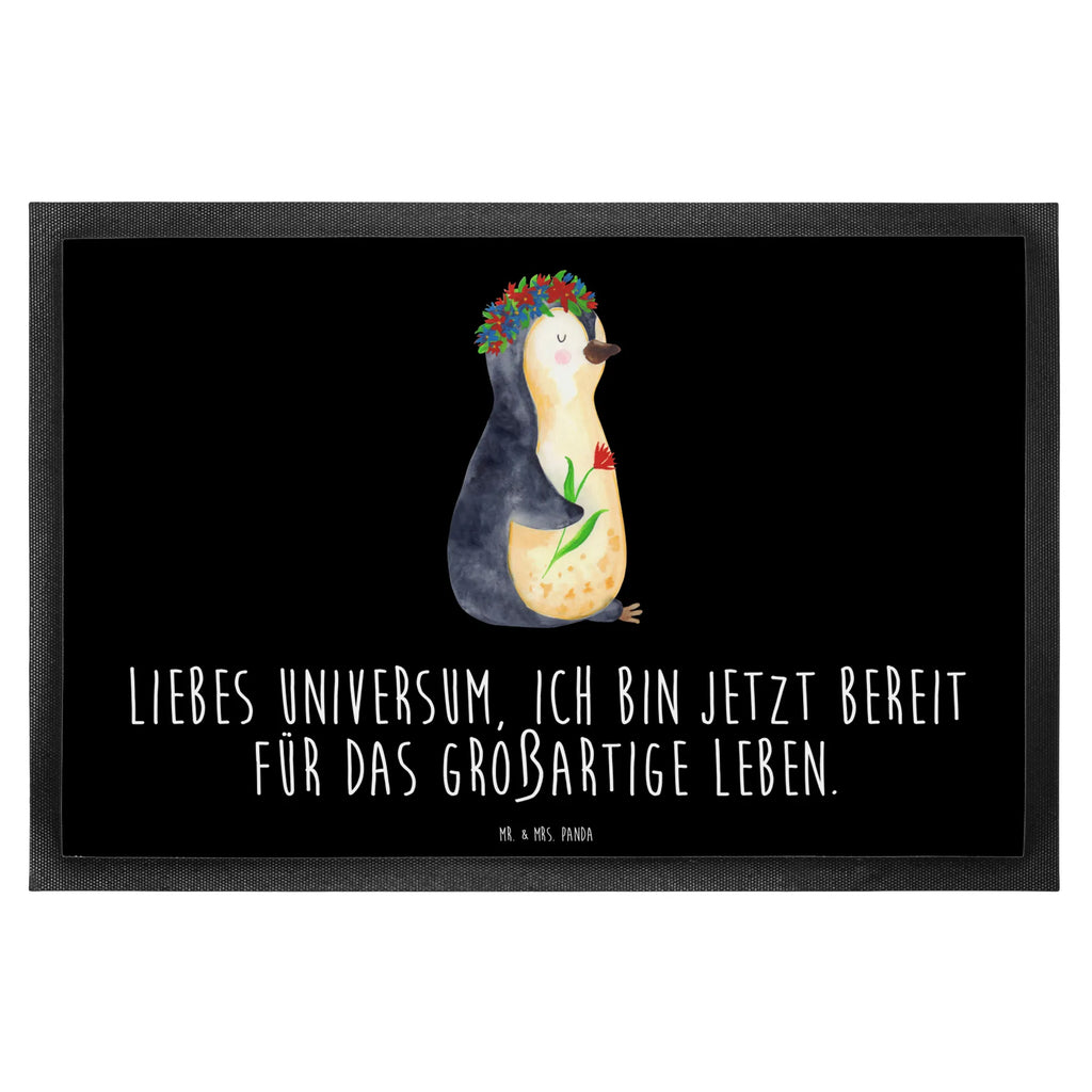 Fußmatte Pinguin Blumen Fußabtreter, Abtreter, außenmatte, Haustürmatte, fußmatte, flurmatte, hausmatte, Schmutzfänger, schmutzfangmatten, matte haustür, Eingangsteppich, Fußabstreifer, Schmutzfangteppich, Eingangsmatte, Türmatte, abstreifer, Abtretmatte, Sauberlaufmatte, Türvorleger, Schmutzmatte, Schuhabstreifer, Fussmatte, Fußmatten, türmatten, Schmutzfangmatte, sauberlaufmatten, Pinguin, Ziele, Blumenkranz, Universum, Geschenkidee, Lebenslust, Lebensziele, Liebeskummer, Leben, Wünsche, Pinguine, Motivation