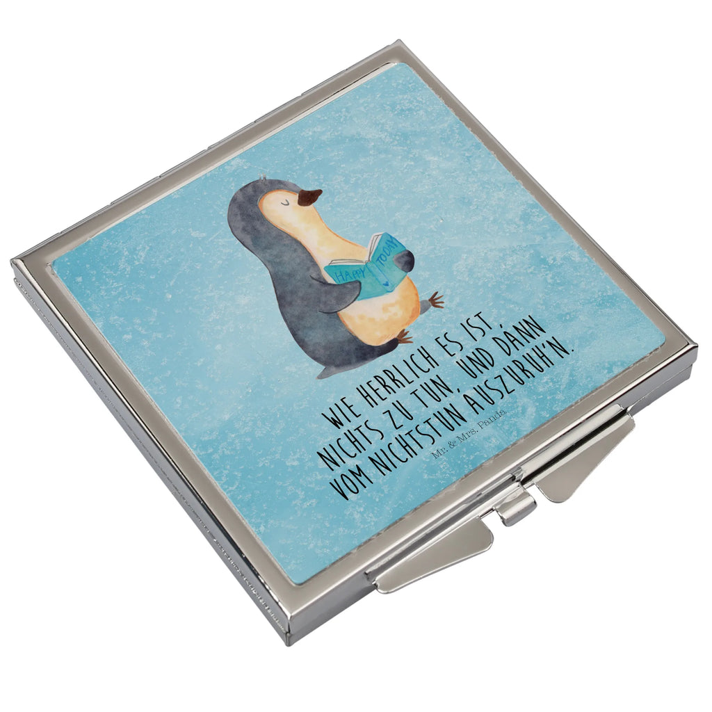 Kwadratowe lusterko do torebki pingwin książka Kosmetikspiegel Klein, Spiegel Für Unterwegs, Handtaschenspiegel, Klappbarer Handspiegel, Spiegel Für Make-Up Tasche, Deko Handspiegel, Taschenspiegel, Spiegel Für Schminktasche, Schminkspiegel To Go, Taschen-Kosmetikspiegel, Runder Taschenspiegel, Kompaktspiegel, Mini Spiegel, Tragbarer Spiegel, Design Taschenspiegel, Handspiegel Mit Hülle, Vintage Kompaktspiegel, Schminkspiegel Kompakt, Handspiegel Geschenkidee, Klappbarer Taschenspiegel, Handspiegel Für Damen, Quadratischer Handspiegel, Spiegel Für Handtasche, Klappspiegel, Reise Spiegel, Handspiegel Zum Mitnehmen, Pinguin, Faulenzen, Lesen, Buch, Urlaub, Ferien, Nichtstun, Bücherwurm, Pinguine, Freizeit