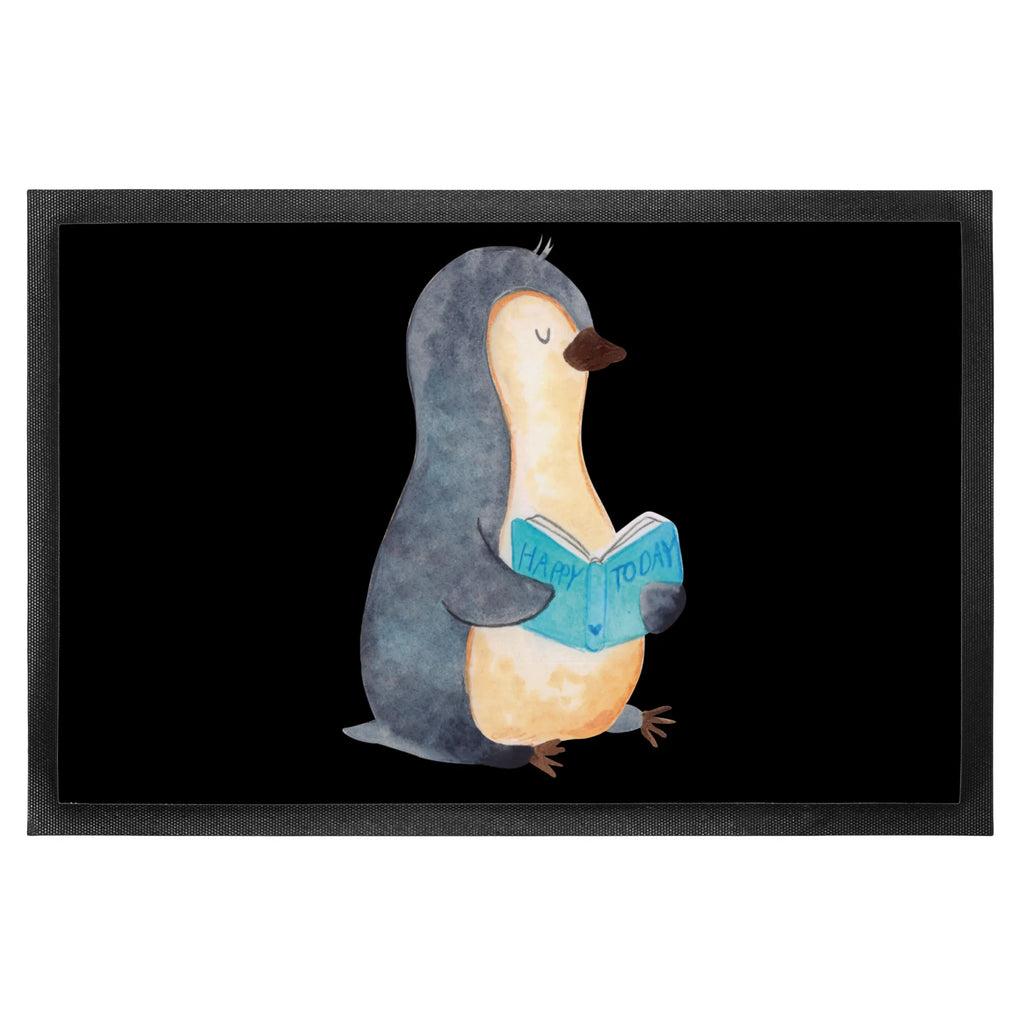 Doormat Penguin A book Penguin, North Pole, Winter, Penguins, reading, vacation, leisure, penguins, bookworm, doing nothing, lazing around, holidays, book