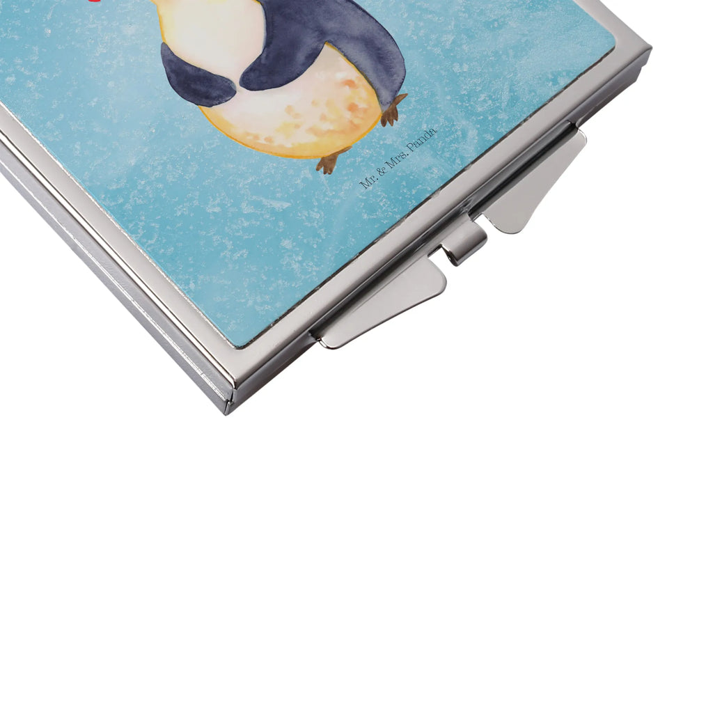 Kwadratowe lusterko do torebki Pingwin dieta Runder Taschenspiegel, Kompaktspiegel, Schminkspiegel To Go, Vintage Kompaktspiegel, Tragbarer Spiegel, Mini Spiegel, Handspiegel Für Damen, Schminkspiegel Kompakt, Reise Spiegel, Quadratischer Handspiegel, Deko Handspiegel, Klappbarer Handspiegel, Klappbarer Taschenspiegel, Spiegel Für Unterwegs, Kosmetikspiegel Klein, Silber, Handspiegel Mit Hülle, Spiegel Für Schminktasche, Design Taschenspiegel, Taschenspiegel, Klappspiegel, Spiegel Für Make-Up Tasche, Handspiegel Zum Mitnehmen, Handspiegel Geschenkidee, Taschen-Kosmetikspiegel, Spiegel Für Handtasche, Handtaschenspiegel, Pinguin, Diät, Pinguine, Selbstliebe, Gewicht, Körperliebe, Abnehmen, Motivation, Abspecken, Selbstrespekt