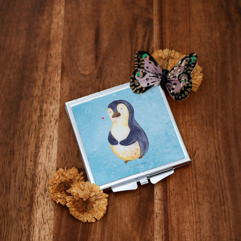 Kwadratowe lusterko do torebki Pingwin dieta Runder Taschenspiegel, Kompaktspiegel, Schminkspiegel To Go, Vintage Kompaktspiegel, Tragbarer Spiegel, Mini Spiegel, Handspiegel Für Damen, Schminkspiegel Kompakt, Reise Spiegel, Quadratischer Handspiegel, Deko Handspiegel, Klappbarer Handspiegel, Klappbarer Taschenspiegel, Spiegel Für Unterwegs, Kosmetikspiegel Klein, Silber, Handspiegel Mit Hülle, Spiegel Für Schminktasche, Design Taschenspiegel, Taschenspiegel, Klappspiegel, Spiegel Für Make-Up Tasche, Handspiegel Zum Mitnehmen, Handspiegel Geschenkidee, Taschen-Kosmetikspiegel, Spiegel Für Handtasche, Handtaschenspiegel, Pinguin, Diät, Pinguine, Selbstliebe, Gewicht, Körperliebe, Abnehmen, Motivation, Abspecken, Selbstrespekt