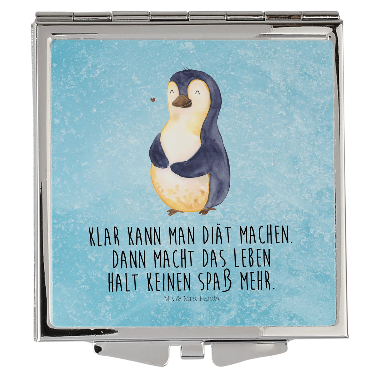 Handbag mirror Penguin diet