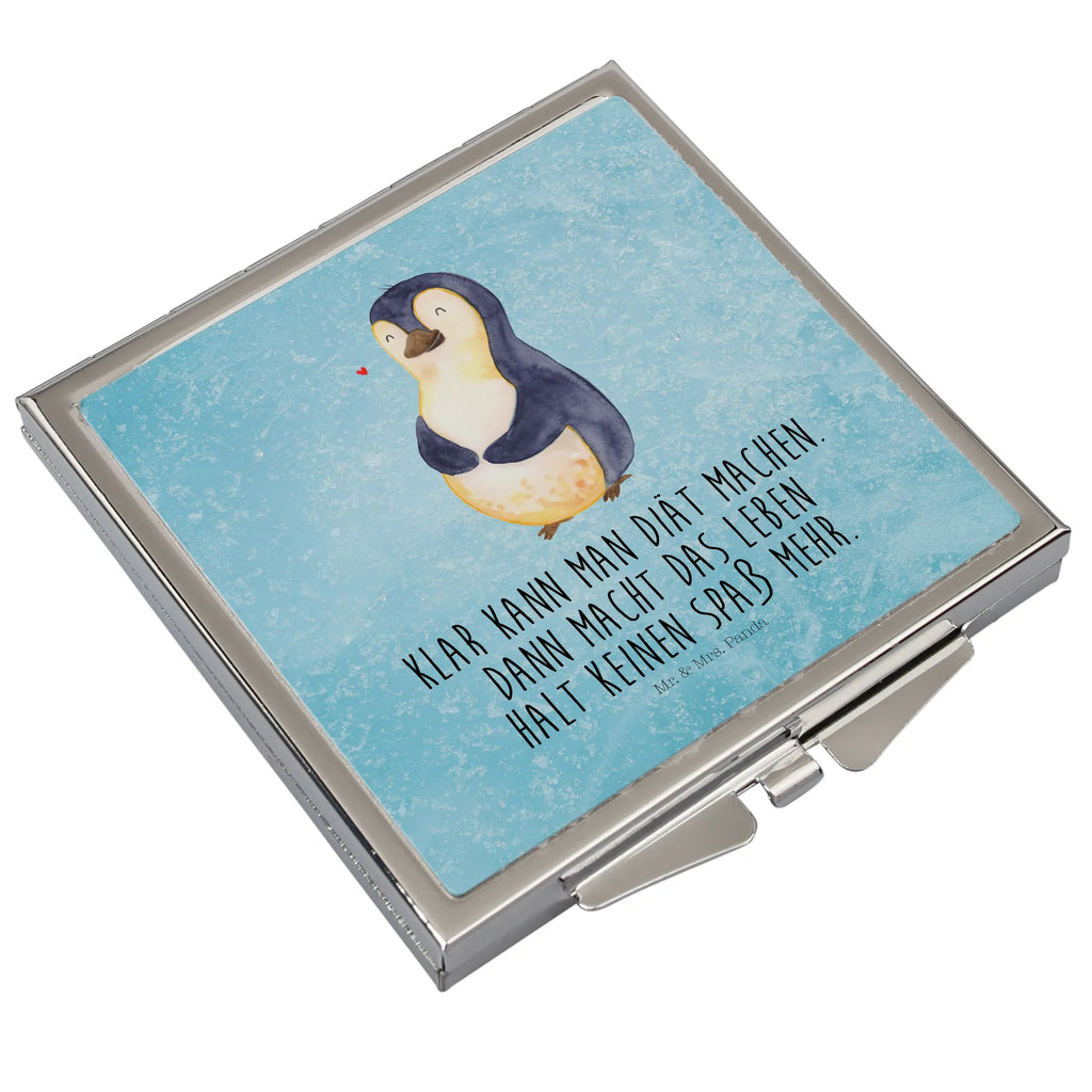 Kwadratowe lusterko do torebki Pingwin dieta Runder Taschenspiegel, Kompaktspiegel, Schminkspiegel To Go, Vintage Kompaktspiegel, Tragbarer Spiegel, Mini Spiegel, Handspiegel Für Damen, Schminkspiegel Kompakt, Reise Spiegel, Quadratischer Handspiegel, Deko Handspiegel, Klappbarer Handspiegel, Klappbarer Taschenspiegel, Spiegel Für Unterwegs, Kosmetikspiegel Klein, Silber, Handspiegel Mit Hülle, Spiegel Für Schminktasche, Design Taschenspiegel, Taschenspiegel, Klappspiegel, Spiegel Für Make-Up Tasche, Handspiegel Zum Mitnehmen, Handspiegel Geschenkidee, Taschen-Kosmetikspiegel, Spiegel Für Handtasche, Handtaschenspiegel, Pinguin, Diät, Pinguine, Selbstliebe, Gewicht, Körperliebe, Abnehmen, Motivation, Abspecken, Selbstrespekt