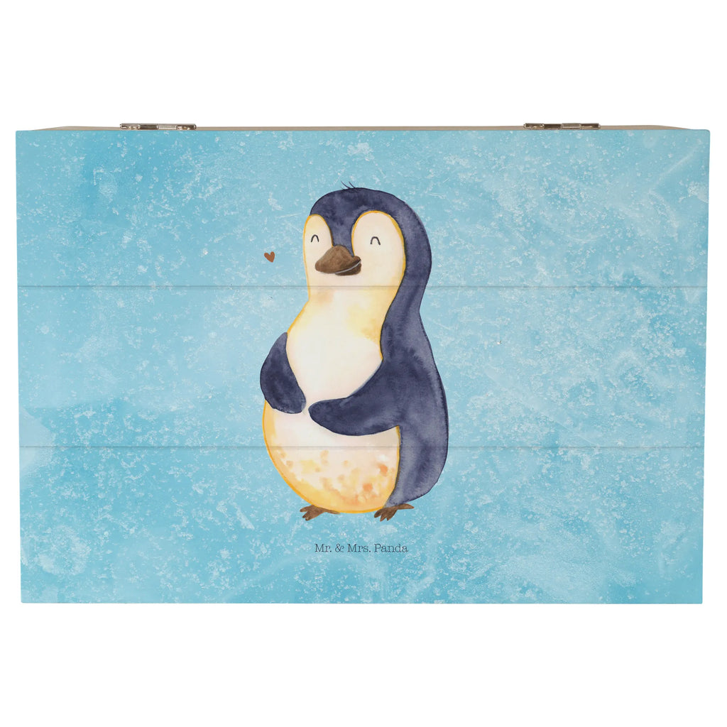 Skrzynia drewniana Pingwin dieta Pinguin