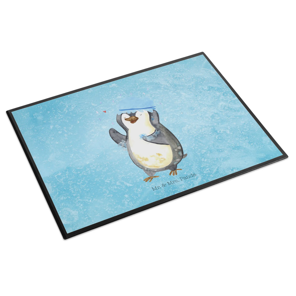 Schreibtischunterlage Pinguin duscht Schreibtisch Unterlagen, Schreibtischunterlage Groß, Schreibwaren, Büroartikel, Bürobedarf, Schreibunterlage, Schreibtischauflage, Pinguin, glücklich sein, Neuanfang, Neustart, Lebensmotto, Motivation, duschen, Pinguine, Dusche