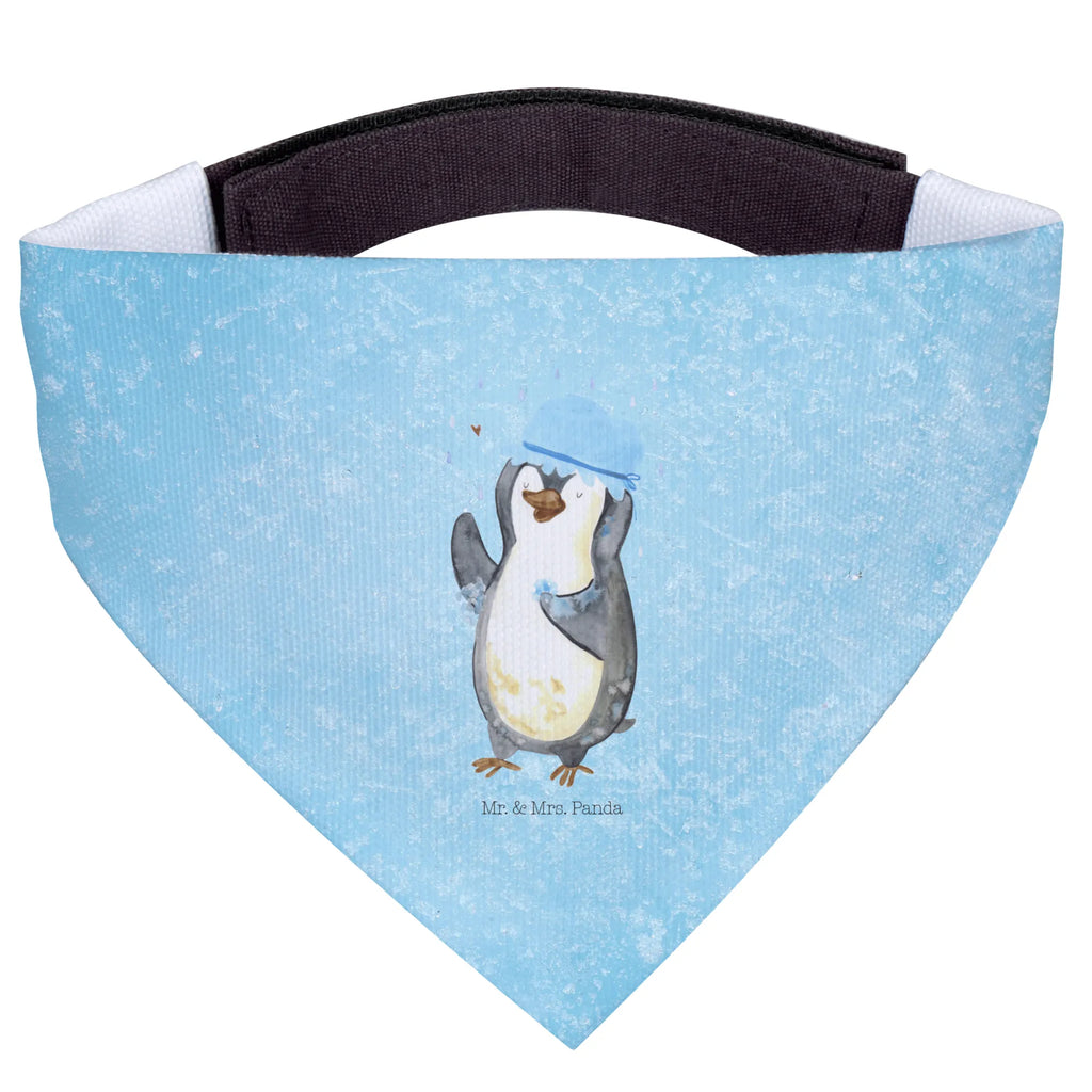 Dog neckerchief Penguin have a shower Mittelgroße Hunde, Tuch, Mittel, Halstuch, Hunde, Hundehalstuch, Pinguin, Neuanfang, glücklich sein, Pinguine, Neustart, Dusche, Motivation, Lebensmotto, Duschen