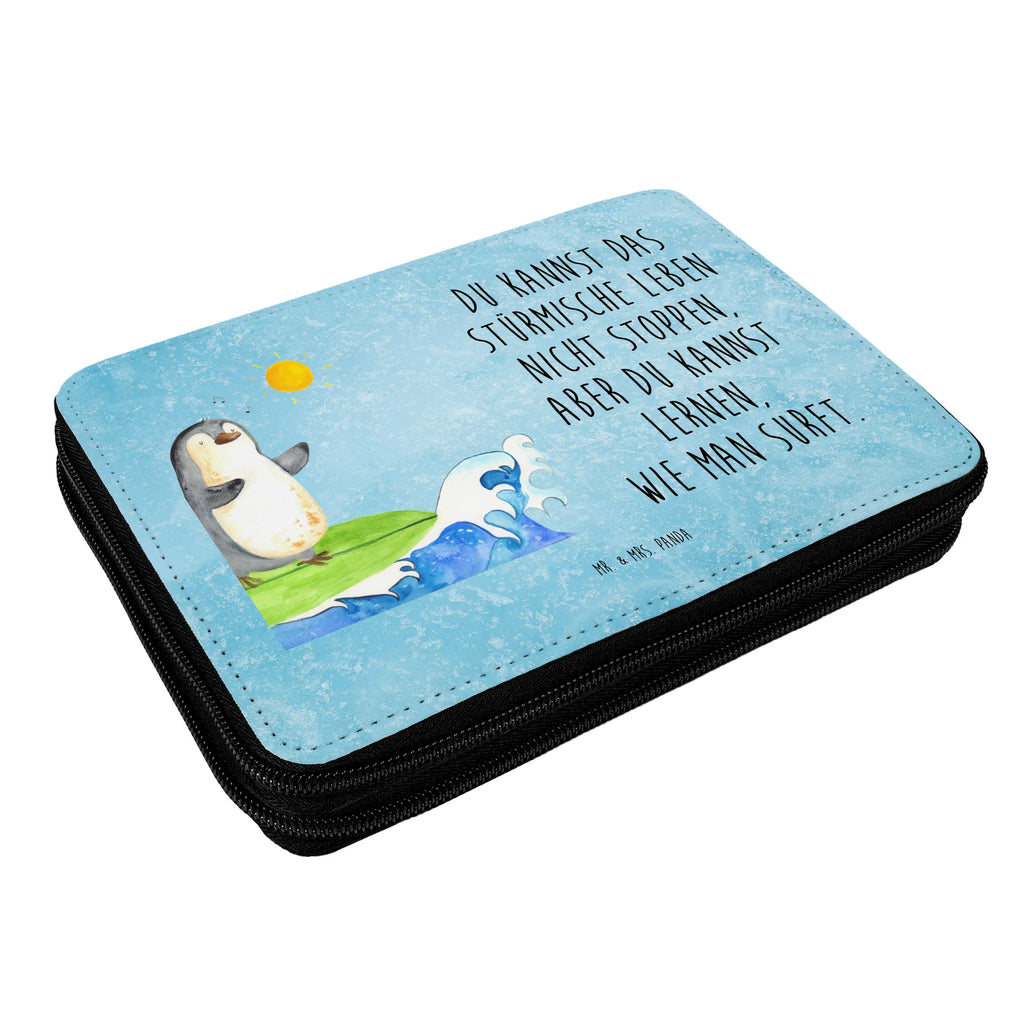 Leather folder Penguin surfer Kinder Federmappe, Büro Stifte Etui, Federmappe Einschulung, Geschenk, Stifterolle, Schülerin, Kind, Grundschule, Federmäppchen bedruckt, Schüler, Federmäppchen, Motiv, Schule, Stiftetasche, Bestückte Federmappe, Stifte Etui, Einschulung, Federmappe, Pinguin, Urlaub, Hawaii, Portugal, Surfer, Wellen, Wellen reiten, Pinguine, surfen