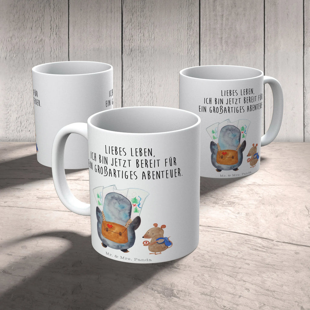 Tasse Pinguin & Maus Wanderer kaffeetasse bedruckt, Mug, milchkaffeetasse, Keramikbecher, Tasse mit Motiv, Becher, Sprüchetasse, Frühstückstasse, Pott, Motivtasse, Trinktasse, Bürobecher, Designtasse, Keramiktasse, Kaffeepott, statement tasse, Henkelbecher, Teetasse, tasse für kaffee, design tasse, Kakaotasse, Bedruckte Tasse, kaffeetasse keramik, kaffeebecher bedruckt, heißgetränkebecher, Bürotasse, Teepott, Geschenktasse, Dekotasse, Coffee Mug, schöne tasse, hochwertige tasse, Frühstücksbecher, tasse für büro, Henkeltasse, Kaffeetasse, Trinkbecher, Kaffeebecher, Tasse mit Spruch, haferl, kaffeebecher keramik, Tasse, Teebecher, Pinguin, Abenteurer, Pinguine, Wandern, Wanderlust, Ausflug, Abenteuer, Roadtrip